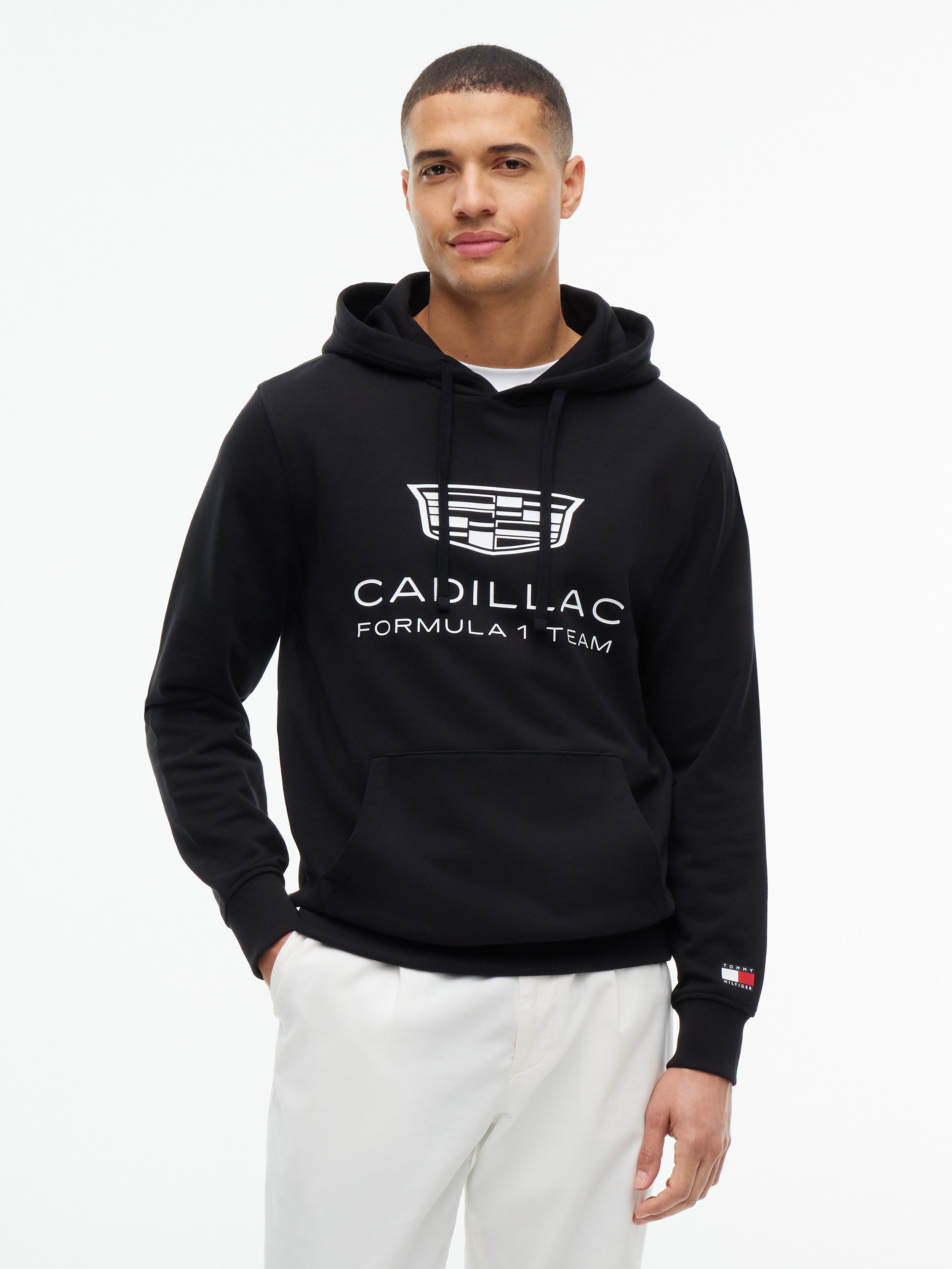 Tommy Hilfiger Hoodie TH x Cadillac Formula 1® Team SHIELD Baumwoll-Qualität, Unisex