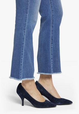 NYDJ Ankle-Jeans Barbara Bootcut Ankle Fray Hem Schlankmachende Passform