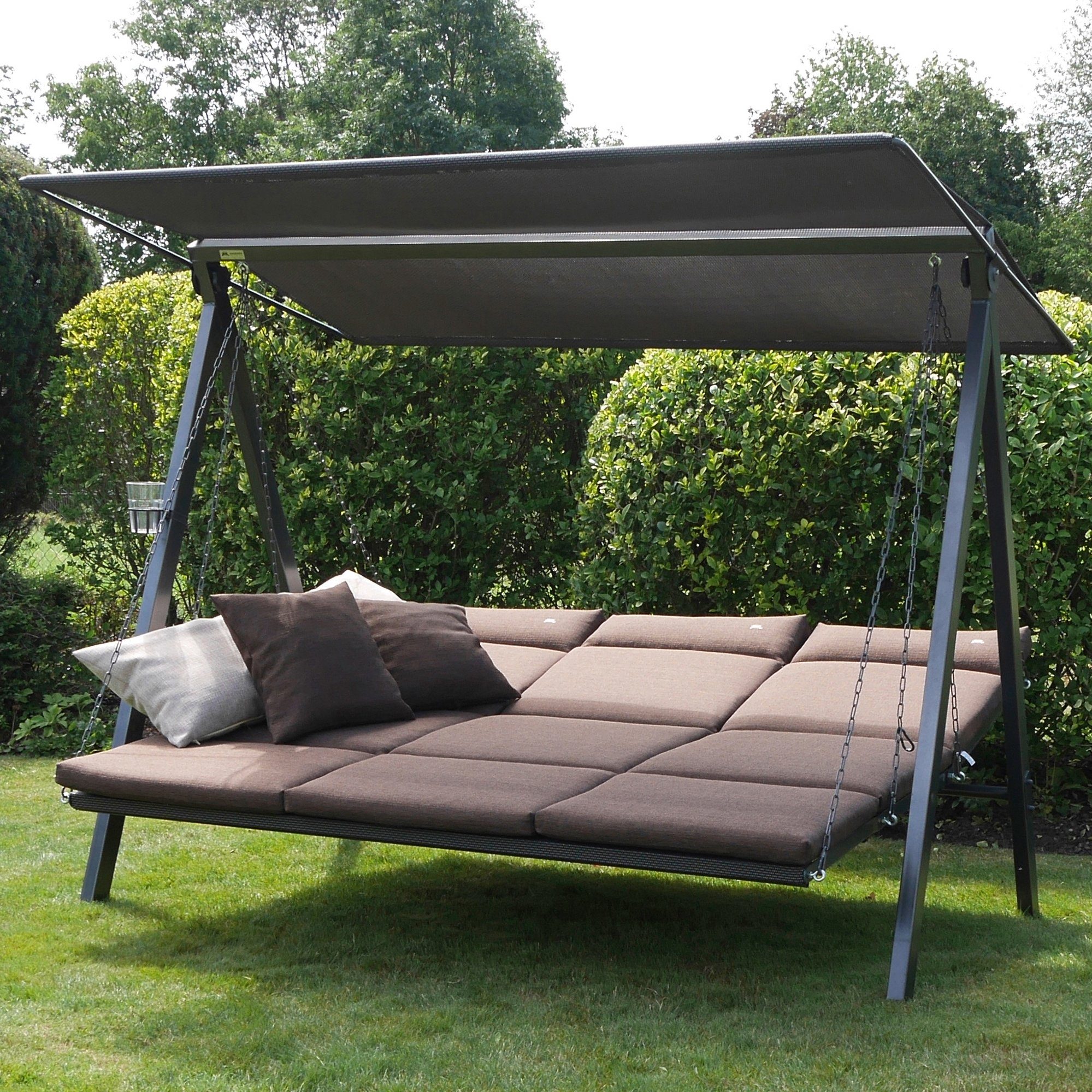 Angerer Freizeitmöbel Hollywoodschaukel Lounge, 3Sitzer, mehrfach