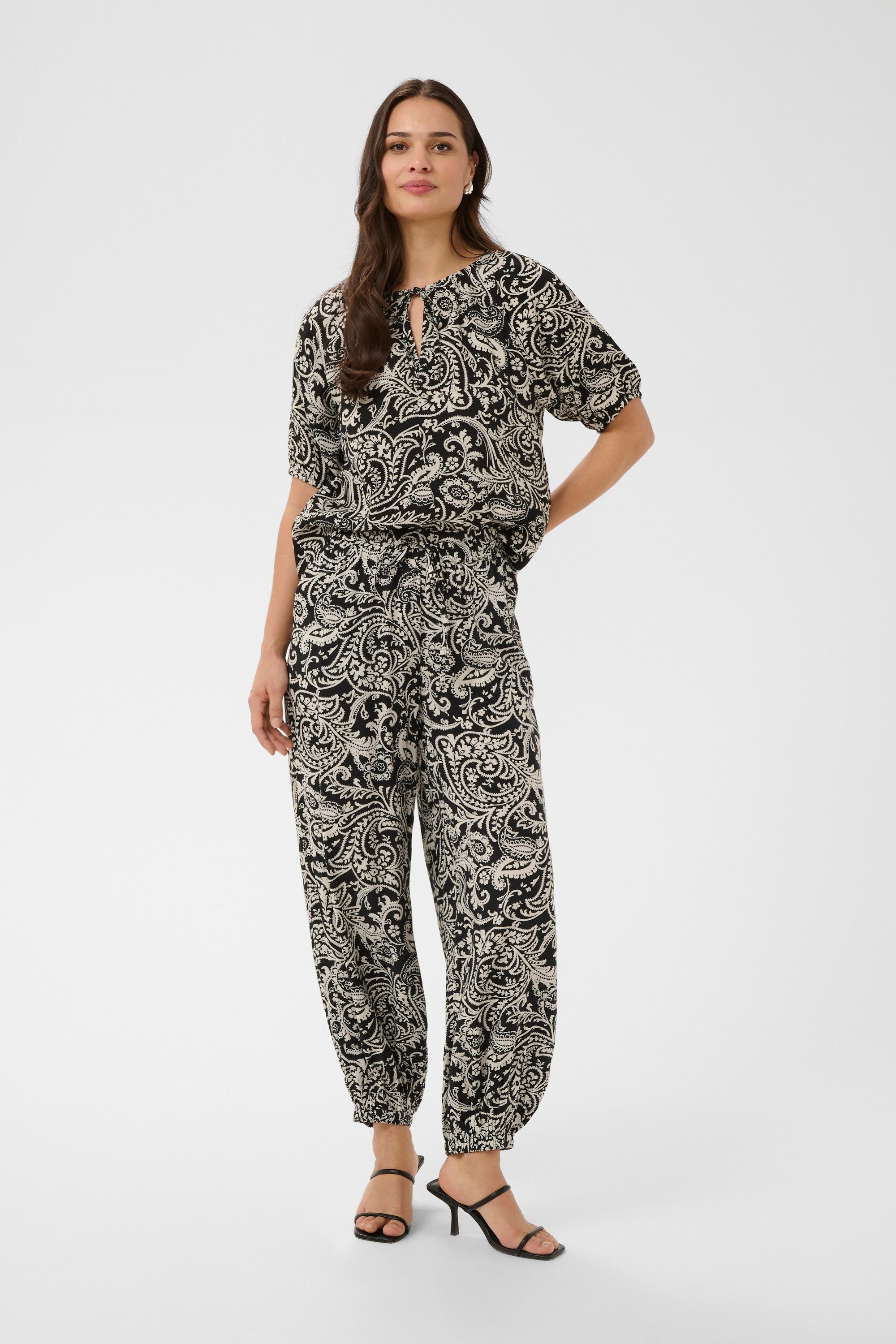 KAFFE Stoffhose Casual Hose KAbella