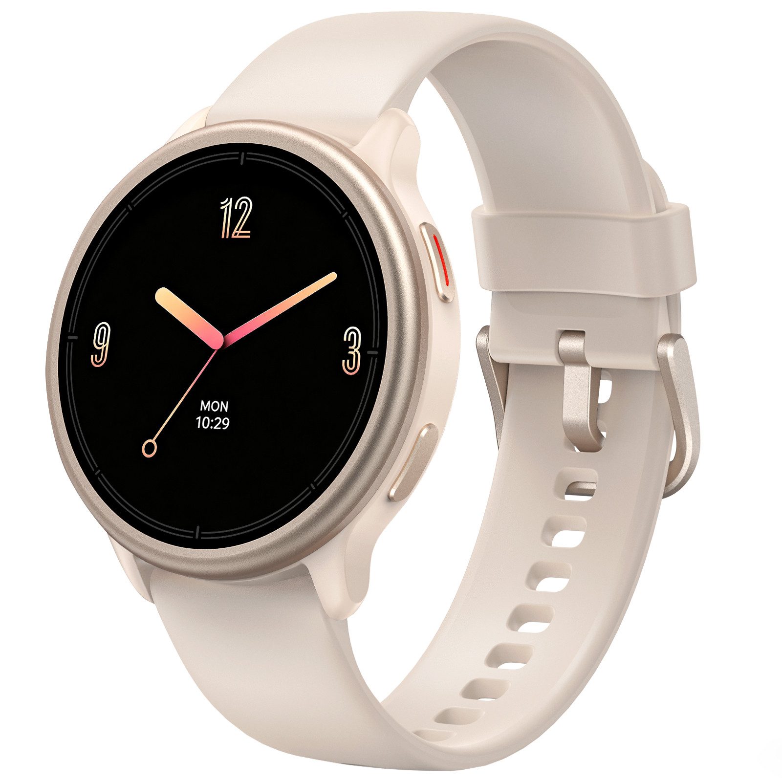 Sytifro DR09 Smartwatch Damen, 1,27″ AMOLED HD Display, 34g ultraleicht Smartwatch (1,27 Zoll cm) Fitness Tracker Uhr mit Bluetooth Anrufe, 100+ Sportmodi Sportuhr, Fitnessuhr mit Puls, SpO₂, Schlaf & Stress, 5–10 Tage Akku, 2 Jahre Garantie, verfügbar für Android & iOS