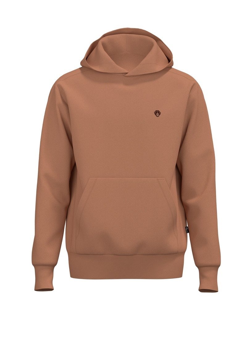 Trigema Sweatshirt TRIGEMA Hoodie mit Affe Charly-Stickmotiv