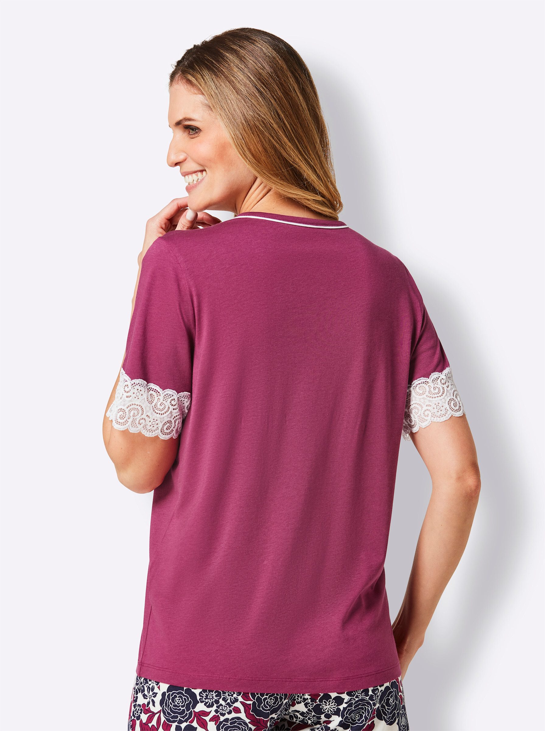 Witt Schlafanzug Schlafanzug-Shirt Kurzarm