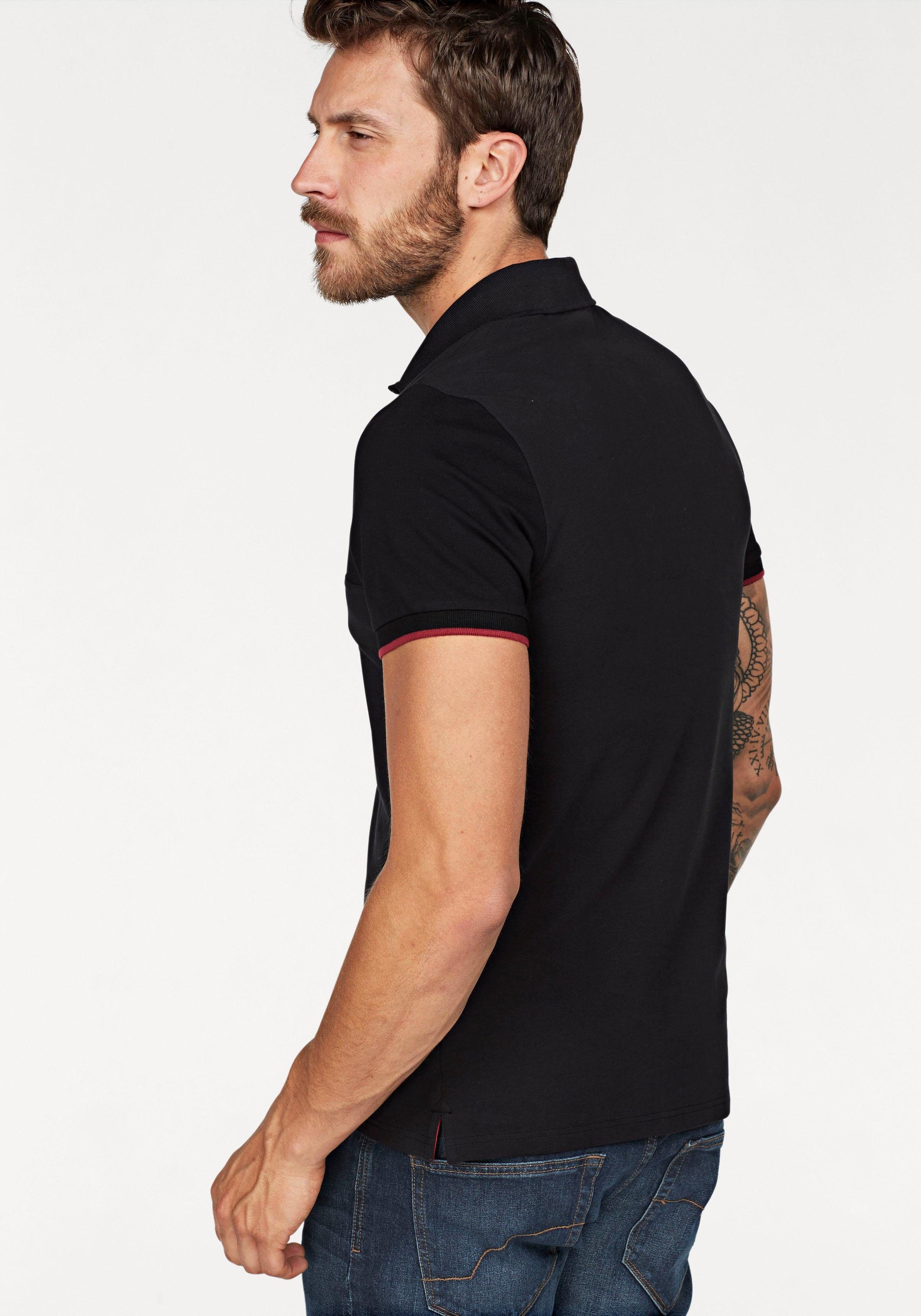 Bruno Banani Poloshirt Kurzarm, körpernahe Passform, günstig online kaufen