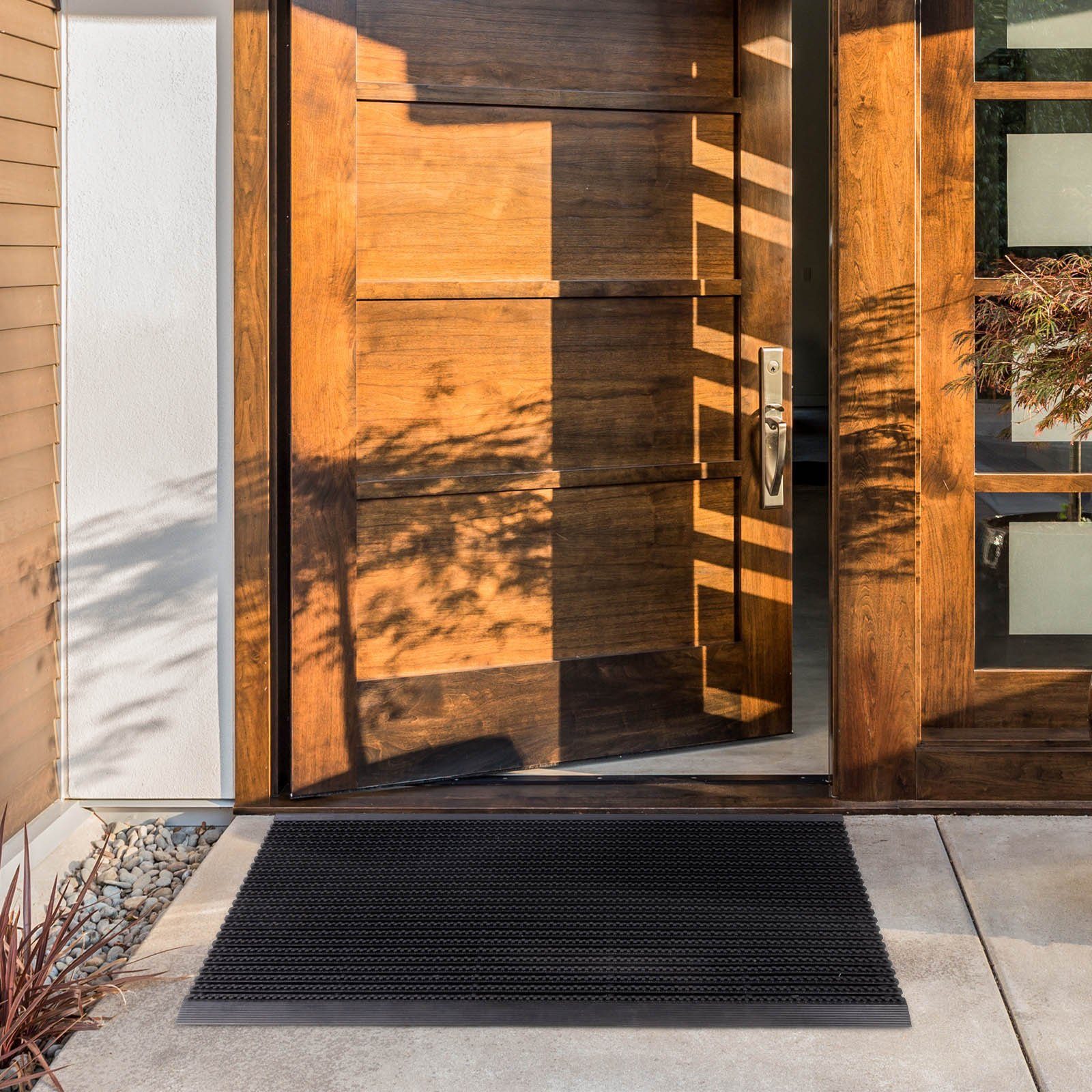 Karat Fußmatte Gummi-Türmatte, Wetterfest, Rechteckig, Höhe: 20 mm, mit abg günstig online kaufen