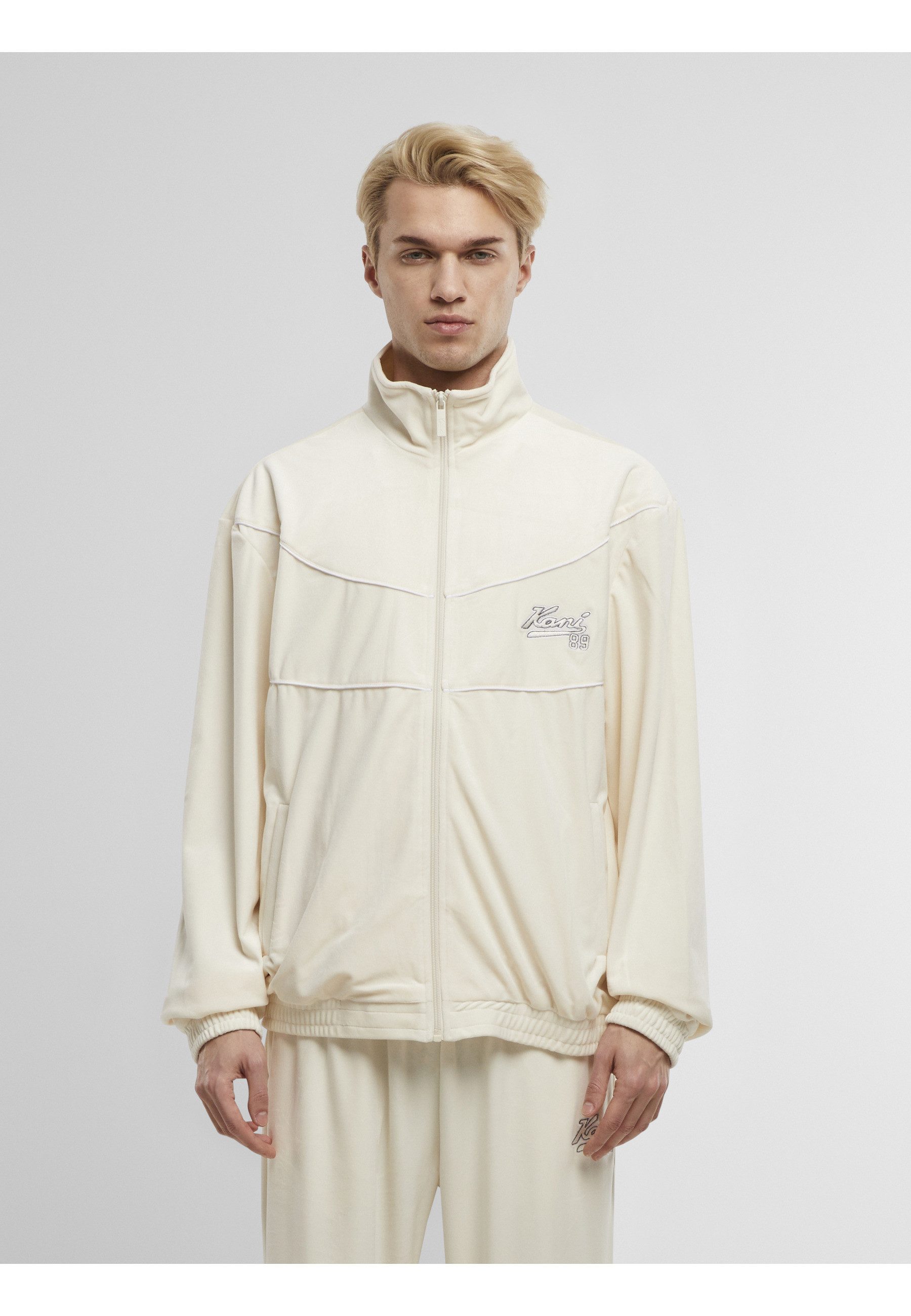 Karl Kani Trainingsjacke Karl Kani Kani Varsity Velours Trackjacket (1-St)