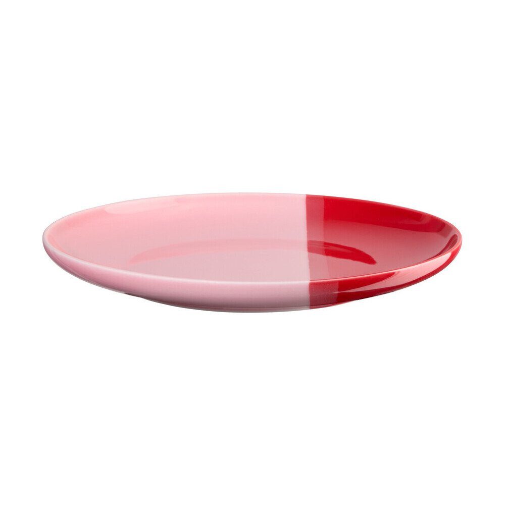 ASA SELECTION Dessertteller Dessertteller 22 cm Joy Strawberry Smoothie, (1 St), Dessertteller, Ø22cm, Porzellan, mehrfarbig – Bild 2 von 3