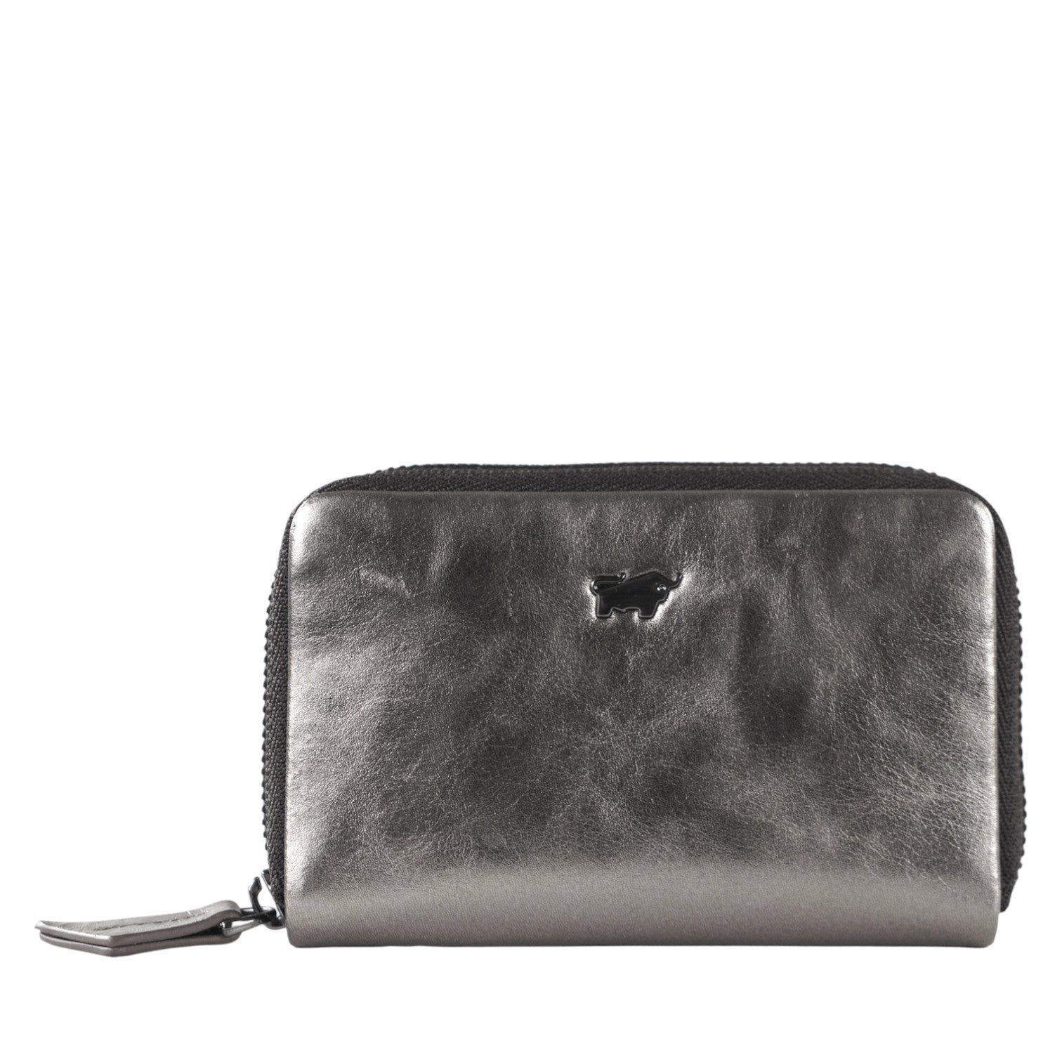 Braun Büffel Mini Geldbörse RUBY RFID Mini Geldbörse silver