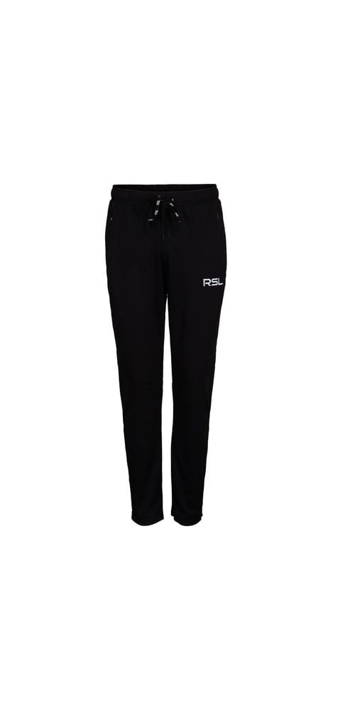 Sporthose Orlando Pant (mit Reißverschlusstaschen) lang schwarz Herren