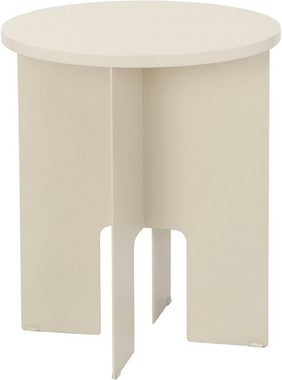 COUCH♥ Beistelltisch »Gut Aufgestellt«, aus MDF, mit einem Metallgestell, Tischhöhe 50 cm