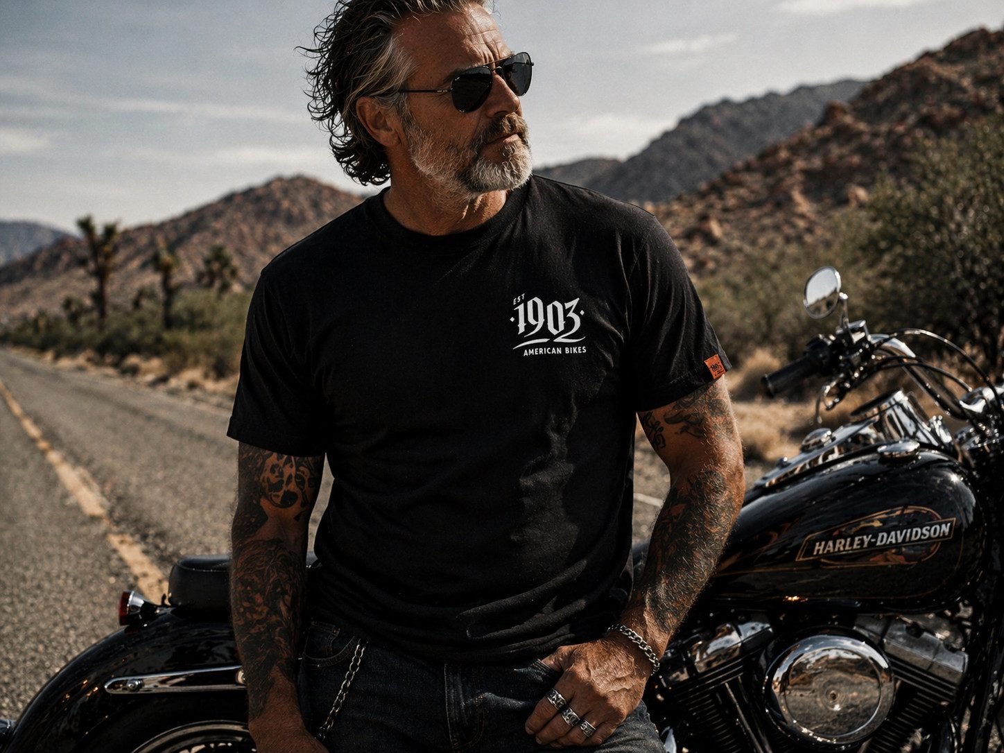 1903shop.de T-Shirt (Packung) T-Shirt 1903 American Bikes