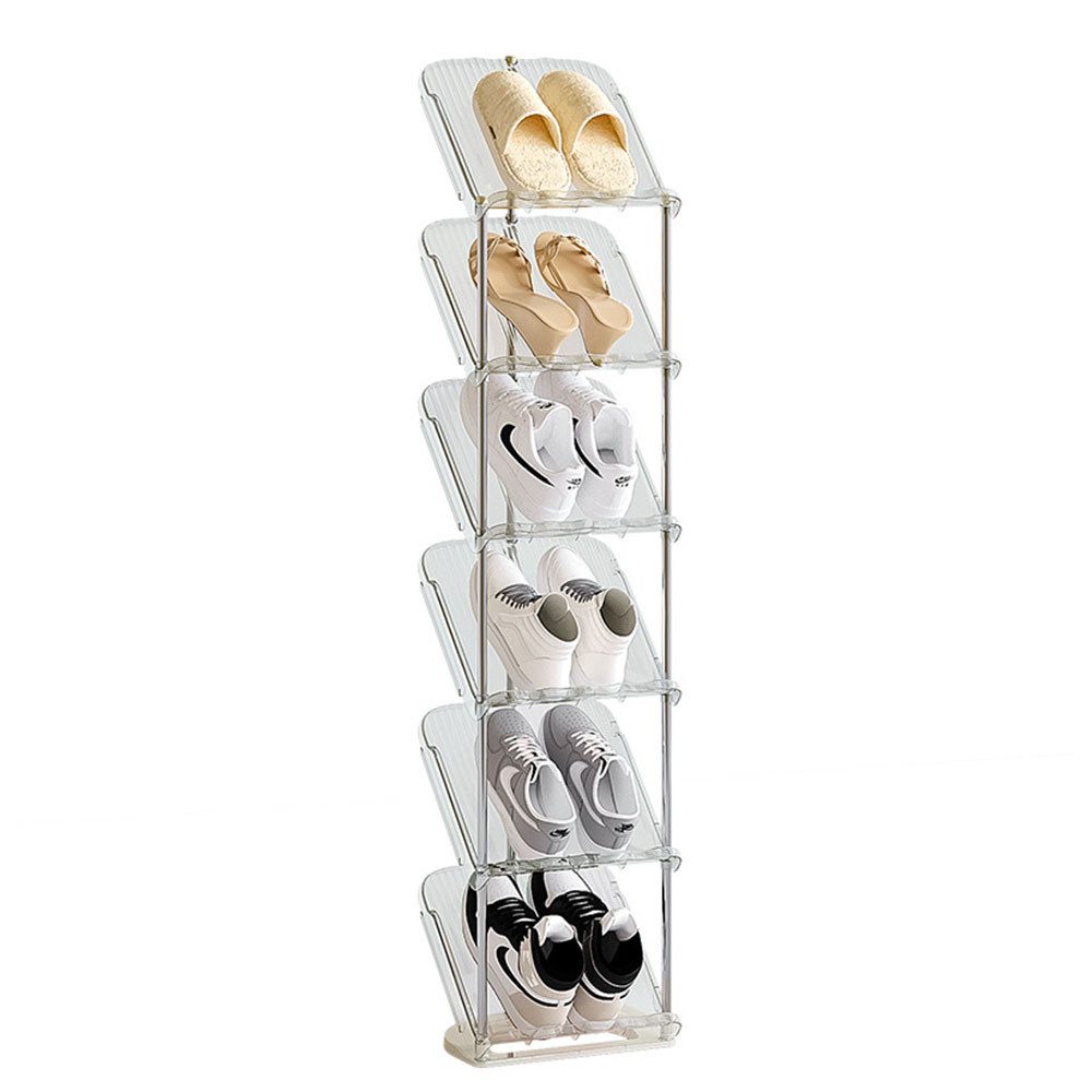 NUODWELL Schuhregal Schuhregal Schmal, Platzsparend Schräg günstig online kaufen