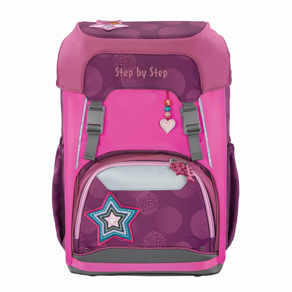 Step by Step Schulrucksack Step by Step Neon Pull-Over für das Schulrucksackmodell GIANT, Pink
