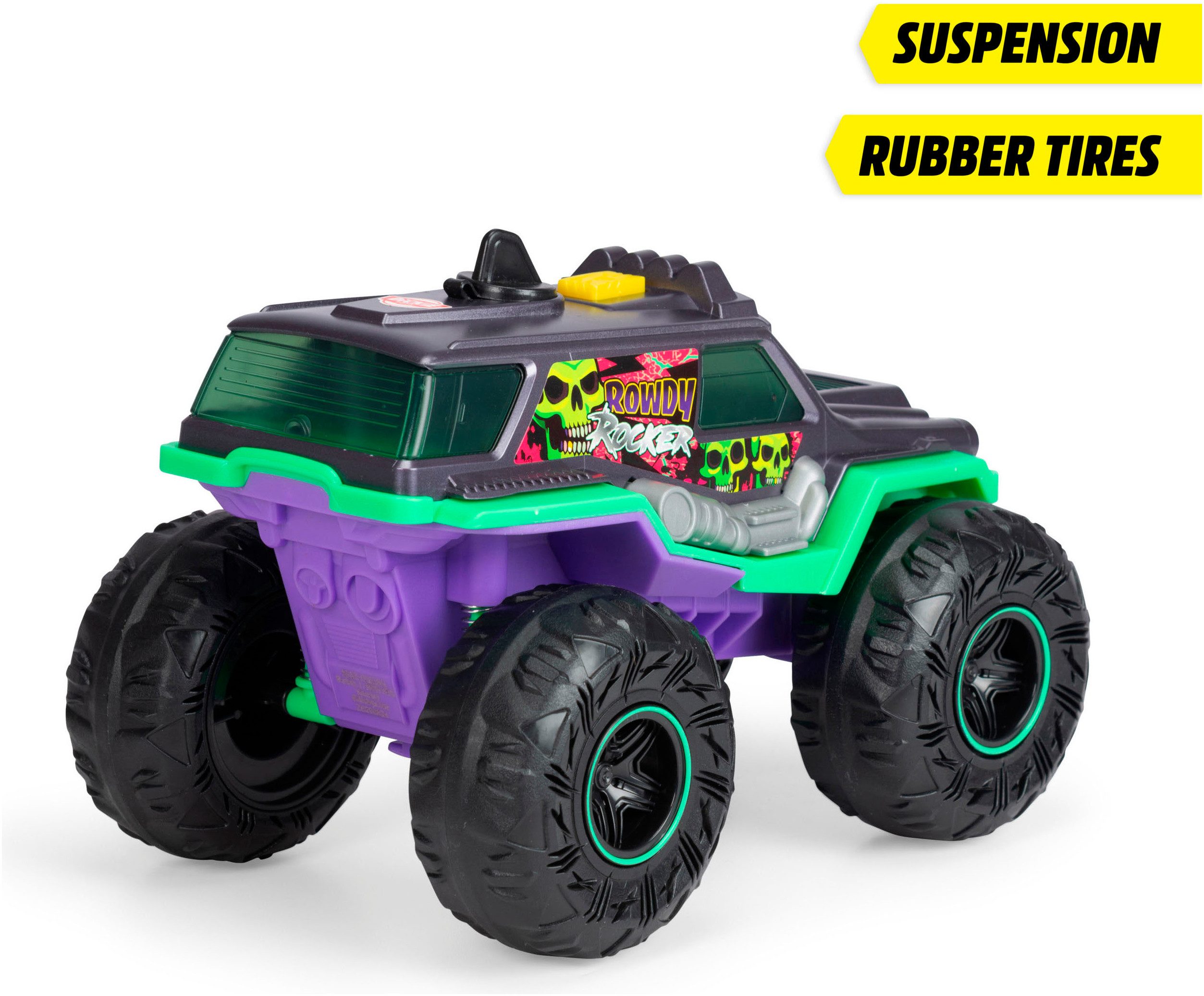 Dickie Toys Spielzeug-Monstertruck Rowdy Rocker, mit Licht-, Sound- und Dampf-Effekten