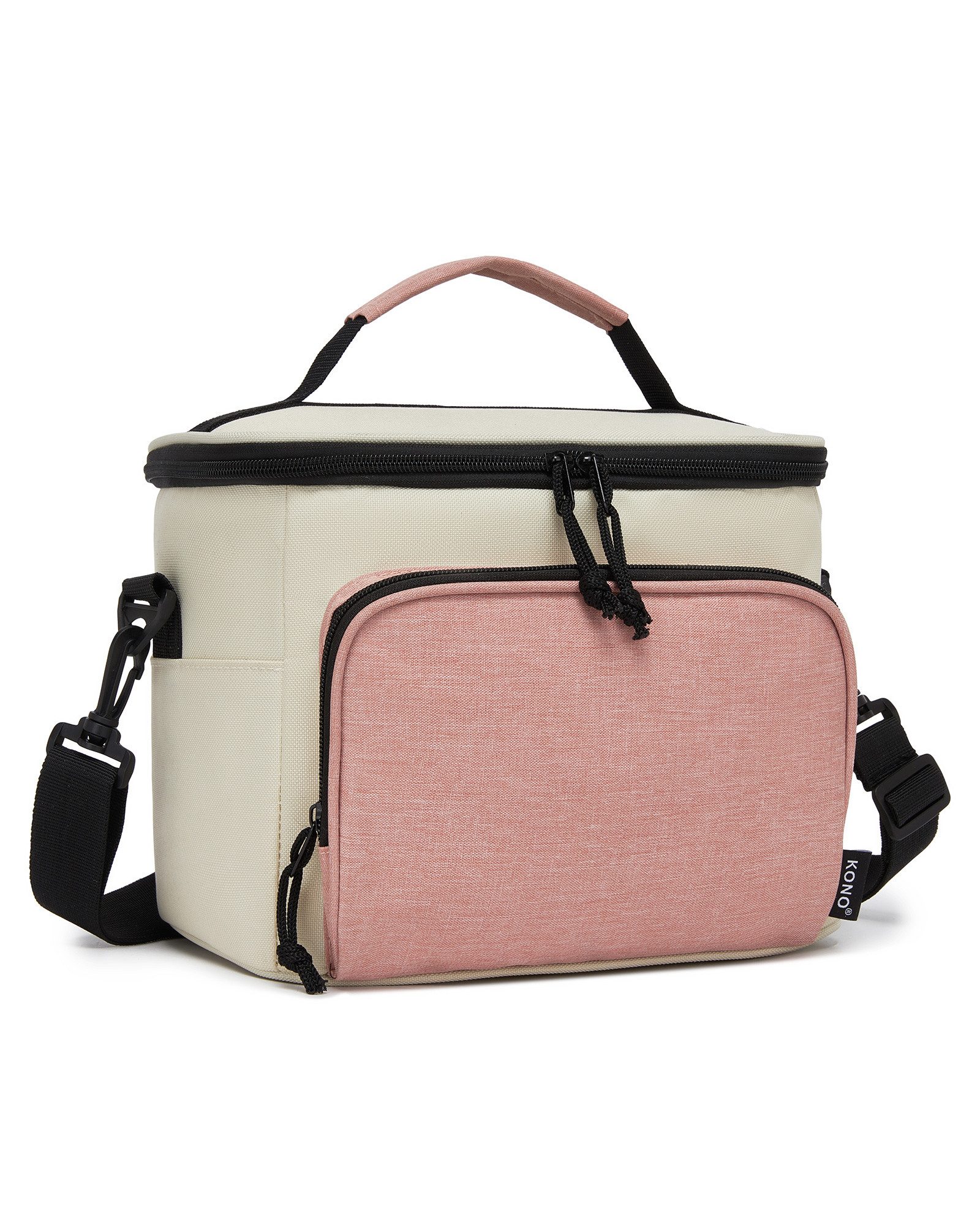 KONO Picknicktasche 9L Kühltasche Lunchtasche 26×17×21 cm