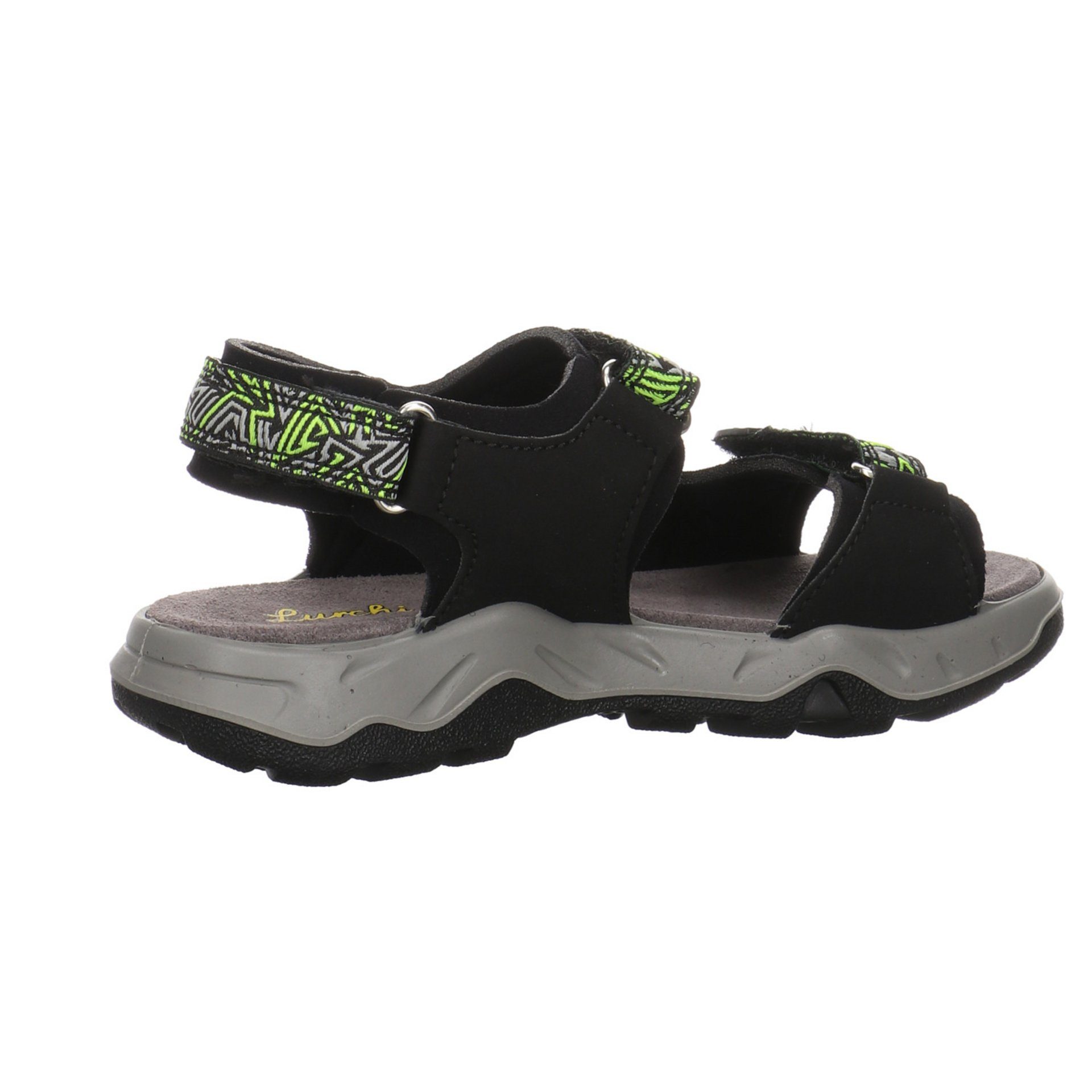 Salamander Lurchi Kinderschuhe Schuhe Sandale Odono Sandale Synthetikkombination Multi Sandalen Black Jungen