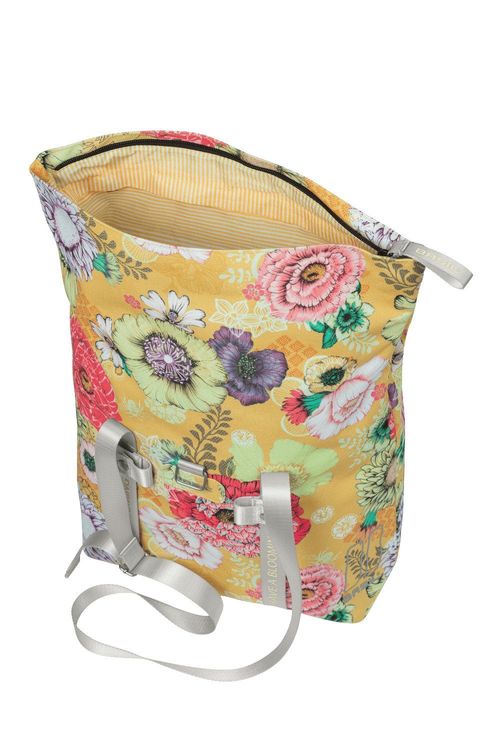 Basil Gepäckträgertasche, Shoppertasche Bloom Field