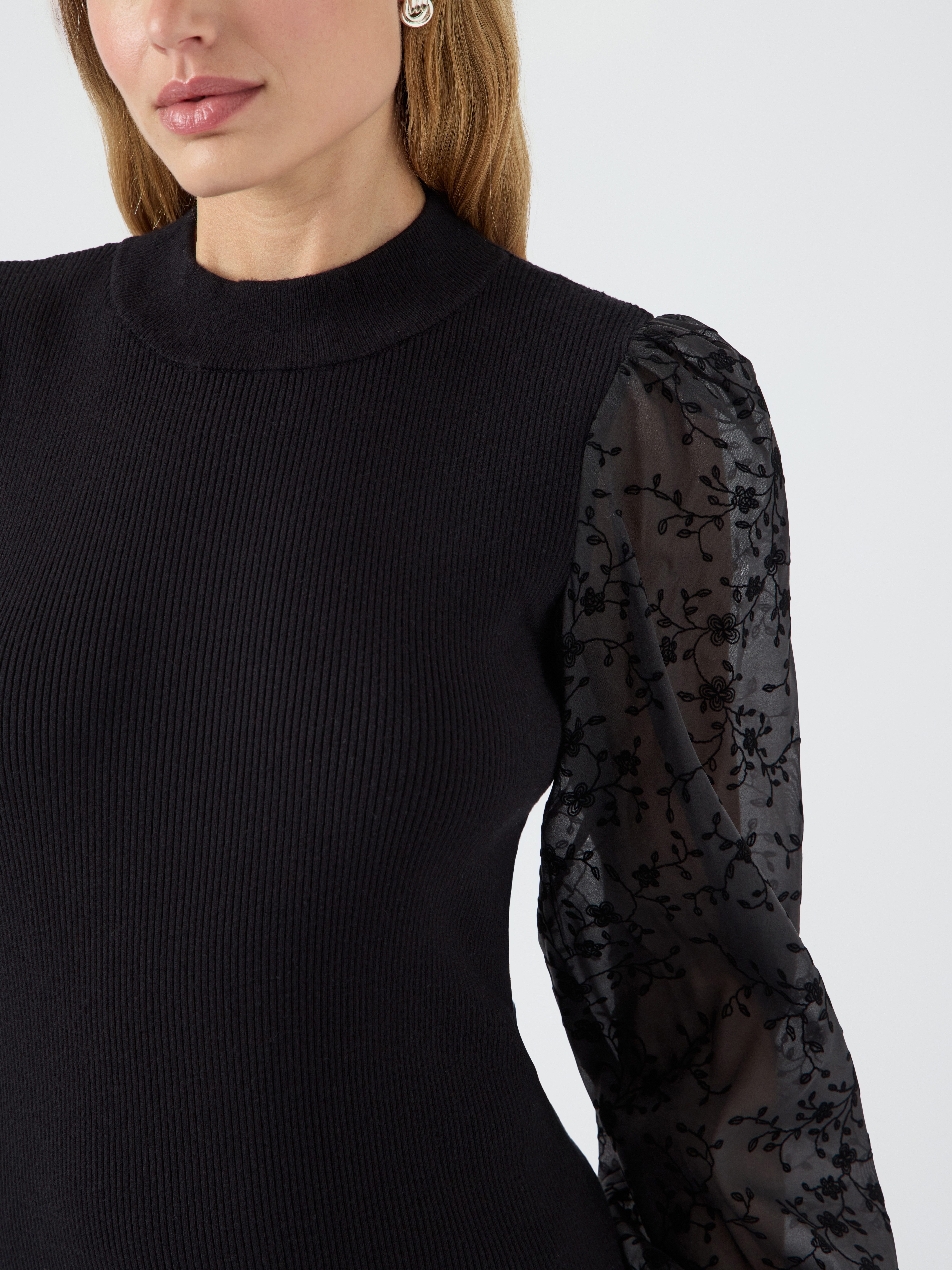 Y.A.S Strickkleid YASDOTME LS KNIT DRESS S. NOOS