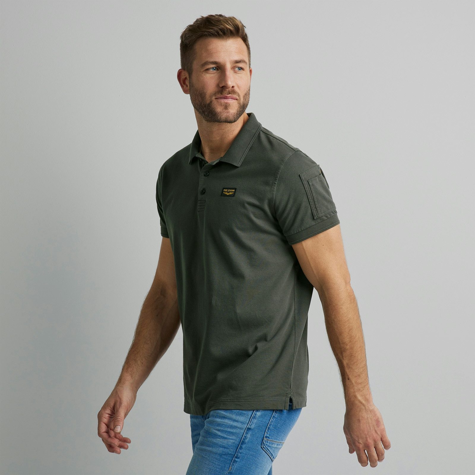 PME Legend Herren Poloshirt TRACKWAY - Regular Fit günstig online kaufen
