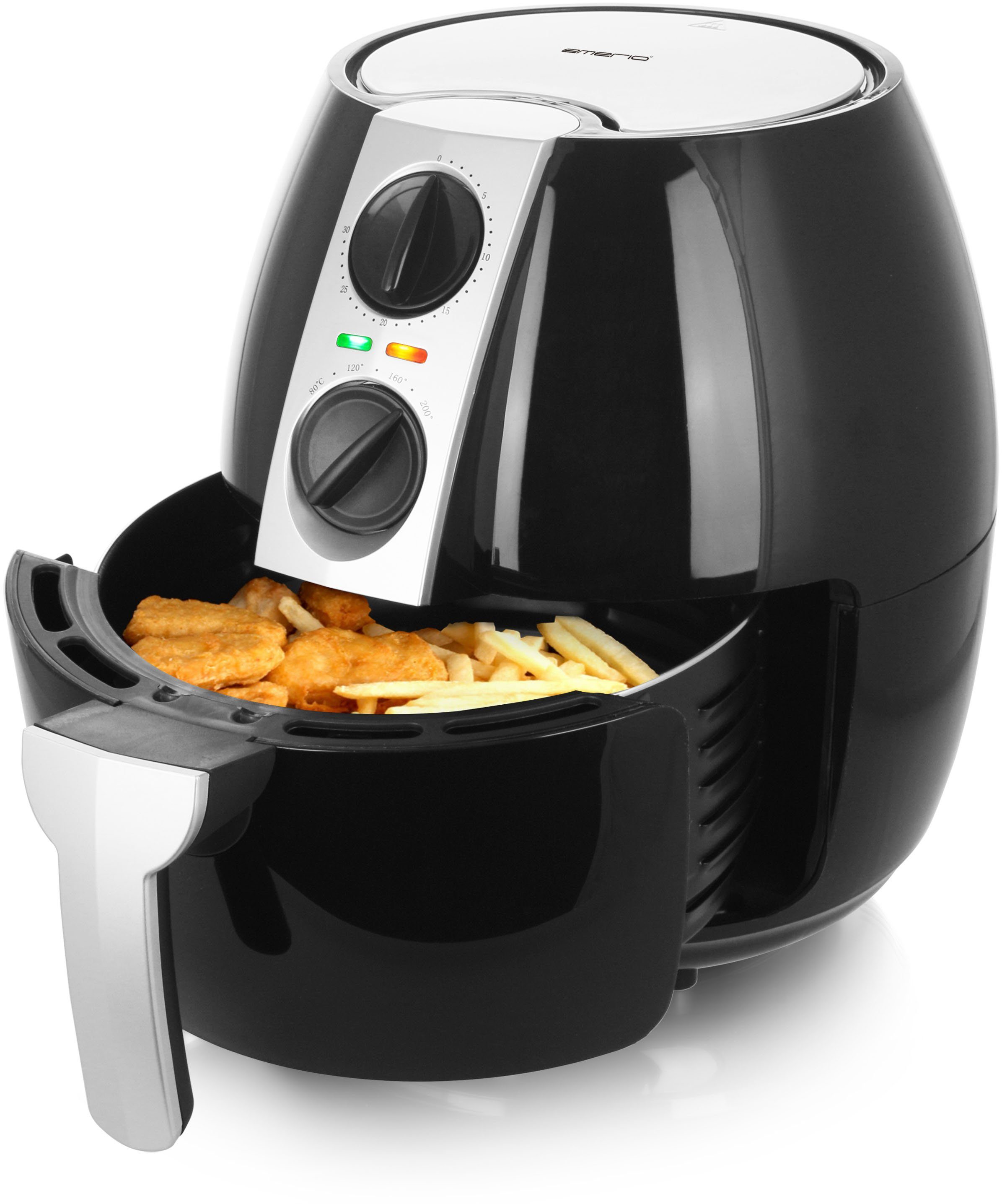 Emerio Heißluftfritteuse AF-116073, 1500 W, Fassungsvermögen 0,8 kg