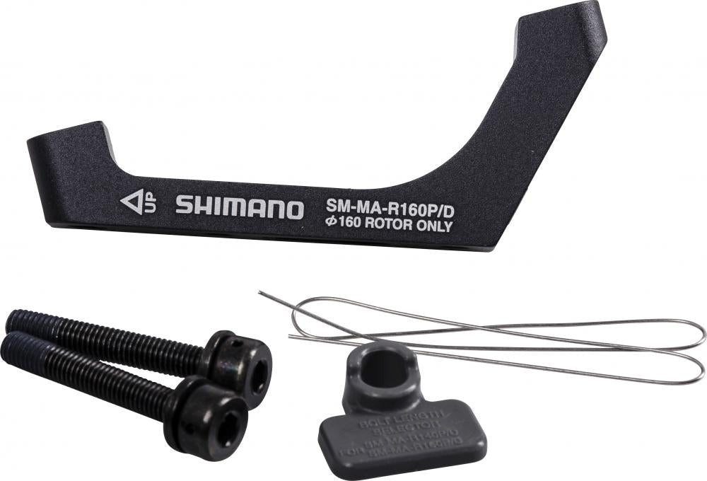 Shimano Scheibenbremse SHIMANO Scheibenbremsadapter Hinten PM FM Flat Mount - 160 mm