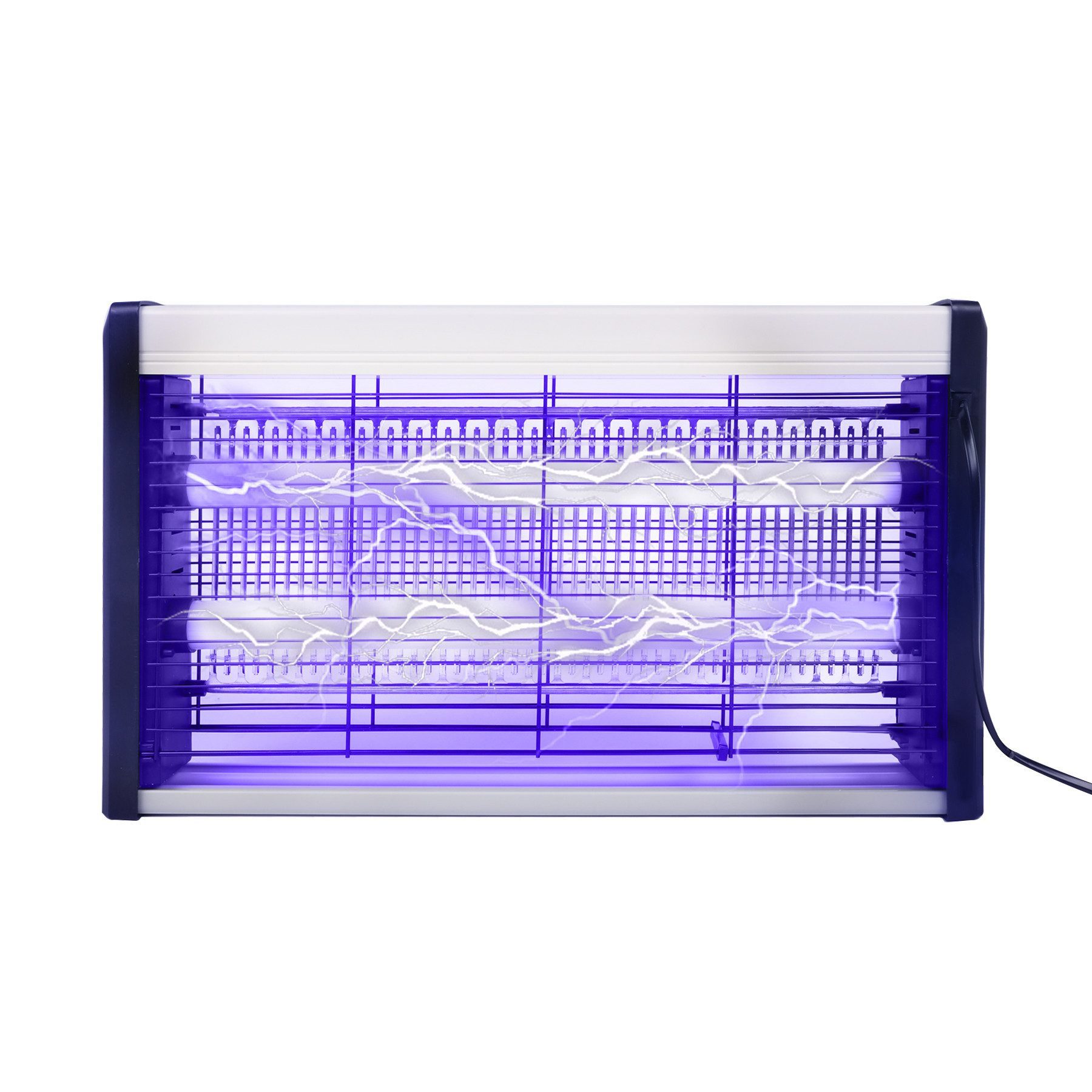 Senmudi Insektenvernichter Elektrischer Insektenvernichter, Moskito-Killer, 4W, mit UV-Licht, Wandmontierte Mückenlampe, Fliegenfänger für Innen und Außen