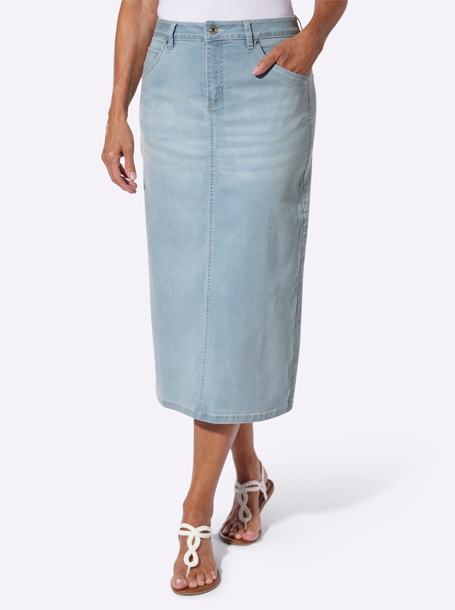 Witt A-Linien-Rock Jeans-Rock