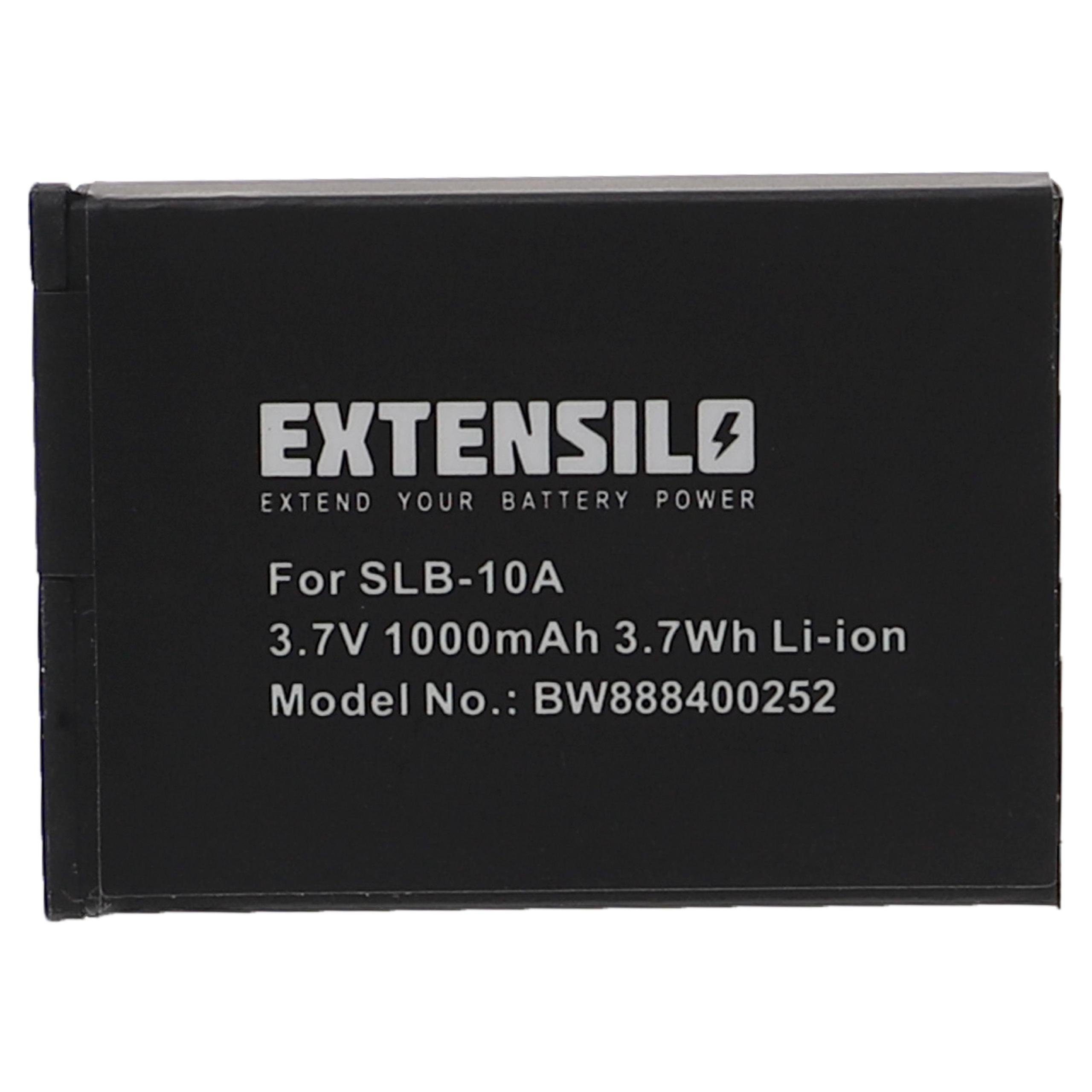 Extensilo passend für Samsung M100, M310W, NV9, PL50, PL51, PL55, PL60, PL65, Kamera-Akku 1000 mAh