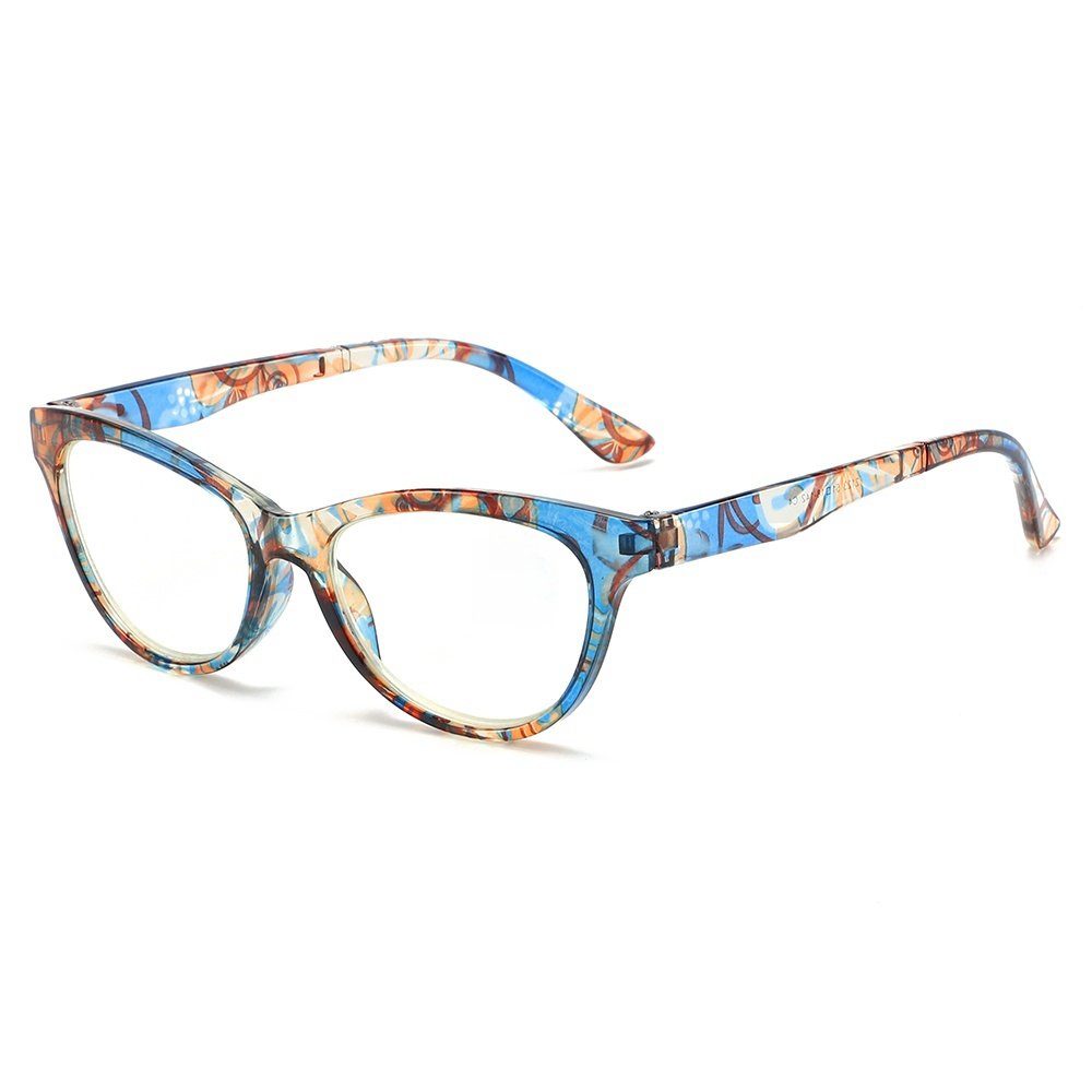 PACIEA Lesebrille Mode bedruckte Rahmen anti blaue presbyopische Gläser