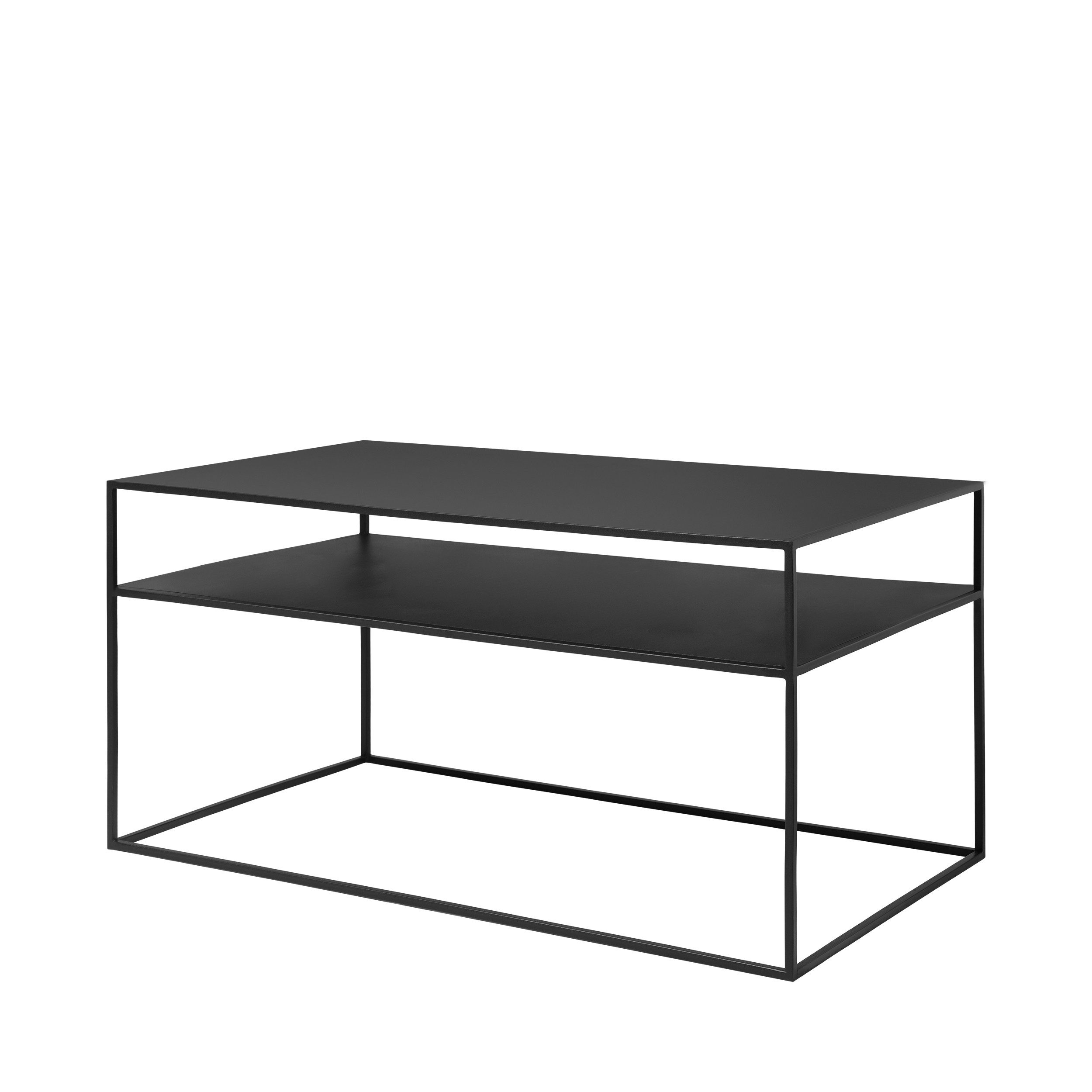 blomus Couchtisch -FERA- Wohnzimmertisch: Zeitloses Design für modernes Wohnen, Ablagefläche, Pflegeleicht, Designerstück, Blickfang, 45x90x50cm