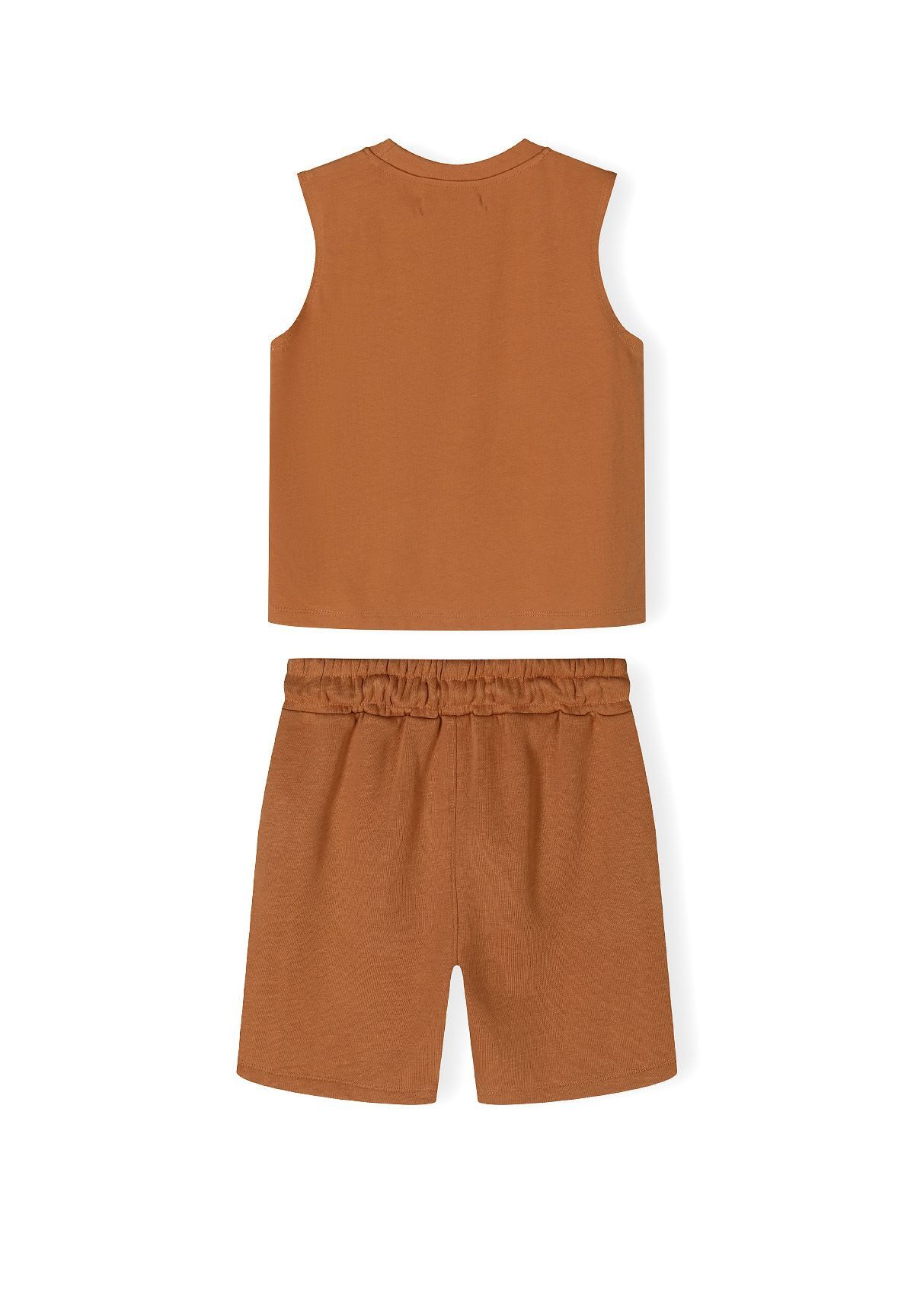 MINOTI Sweatanzug Ärmelloses T-Shirt und Shorts-Set (3y-14y)