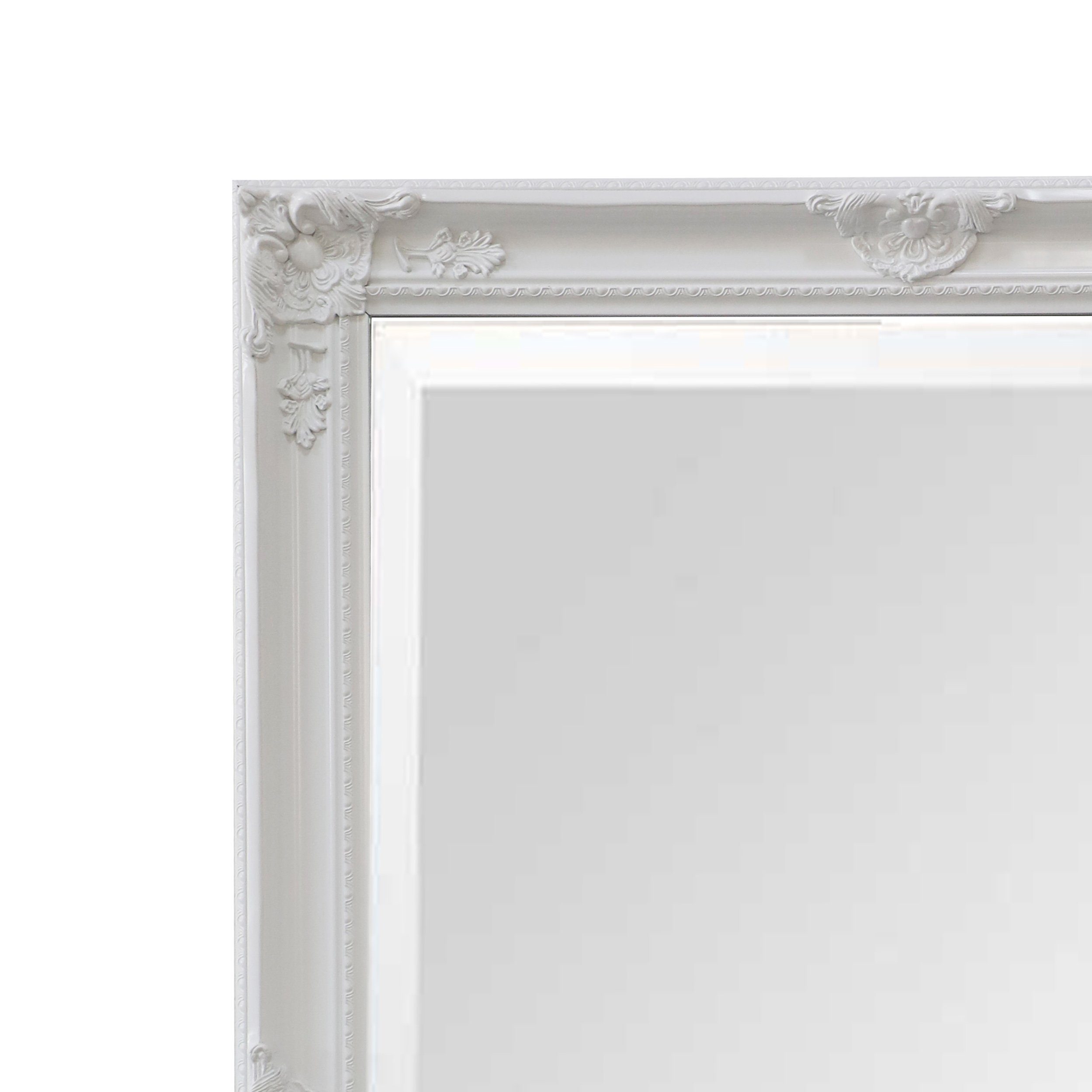 LC Weiß Wandspiegel 200x100 ca. Home cm Barock Antik-Stil Spiegel Spiegel Ganzkörperspiegel XXL Home LC