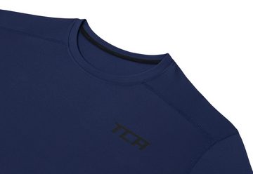 TCA Langarmshirt TCA Jungen Langarm Kompressionsshirt, Blau, 8-10 Jahre (1-tlg)