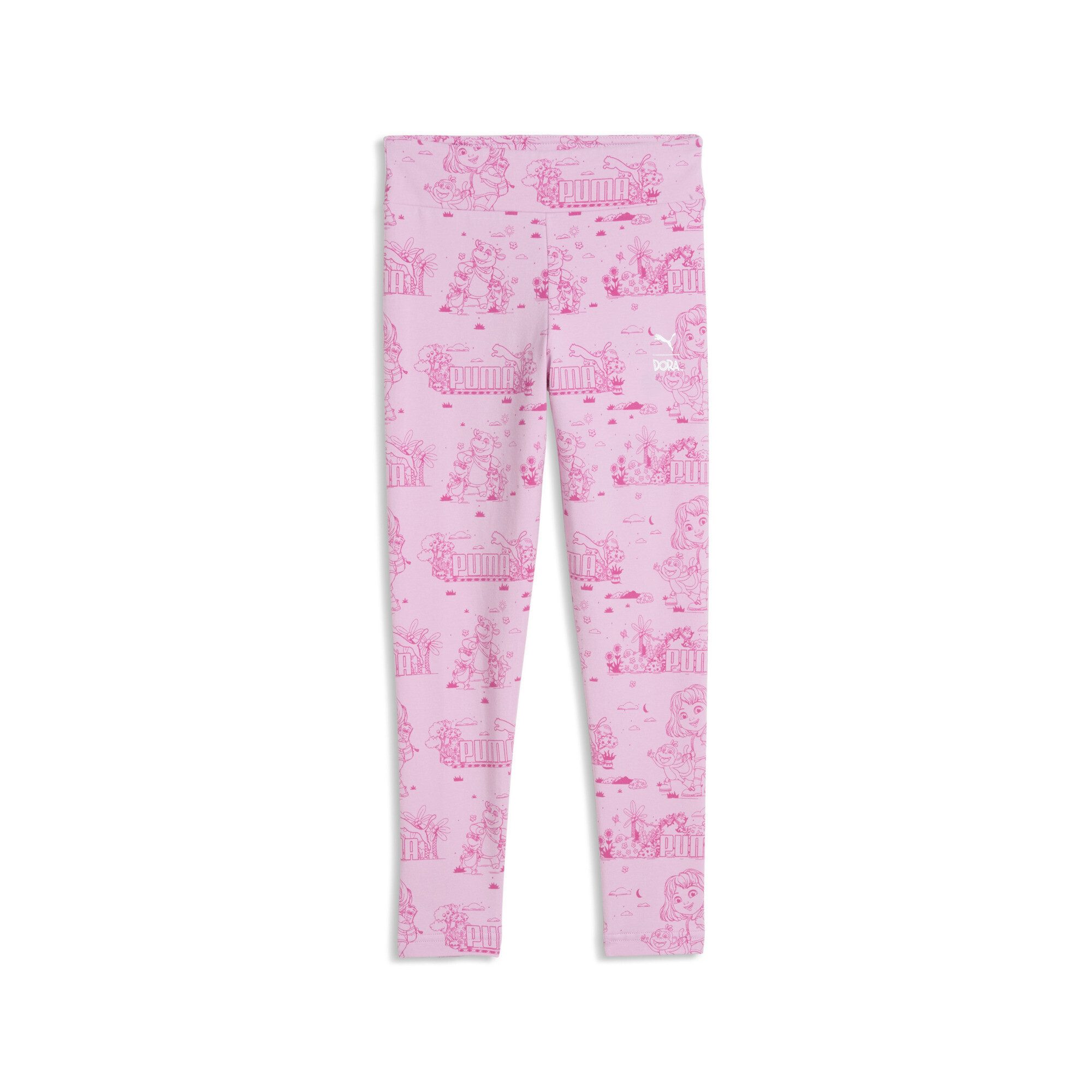 PUMA Leggings PUMA x DORA THE EXPLORER Leggings mit Print Mädchen