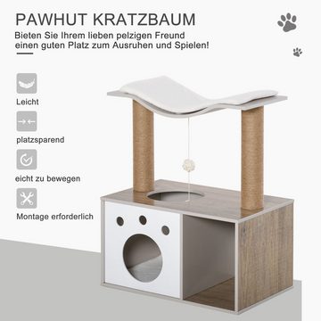 PawHut Kratzbaum Kratzbaum multifunktional