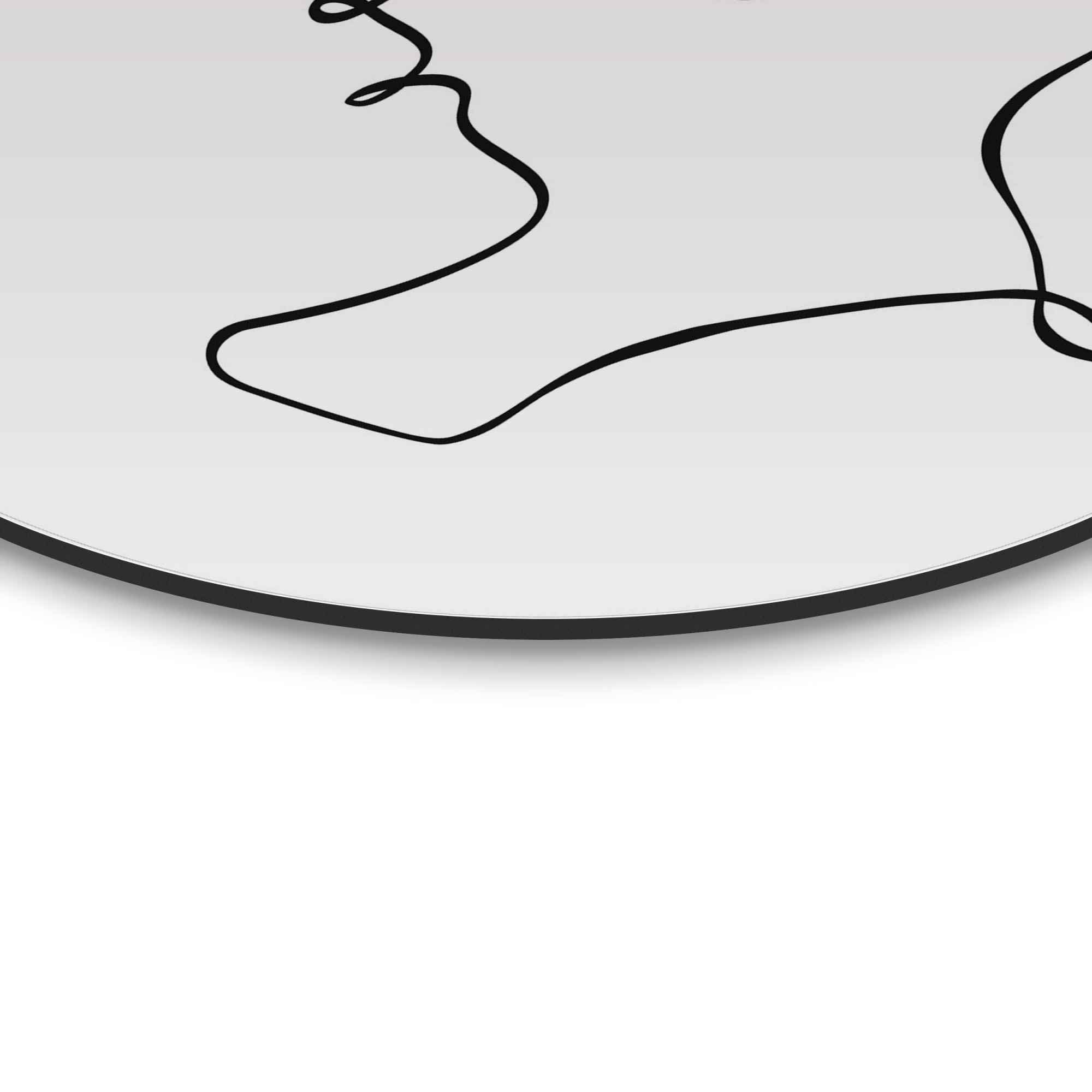Reinders! Wandbild »Wandbild Paar Liebe - Stiftzeichnung - Abstrakt«, Menschen (1 Stück)-kaufen