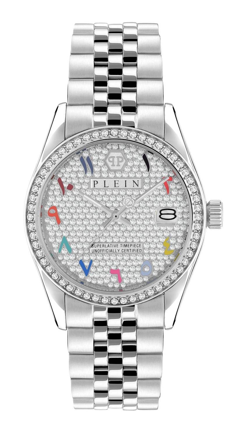 PHILIPP PLEIN Quarzuhr Date Superlative Crystal