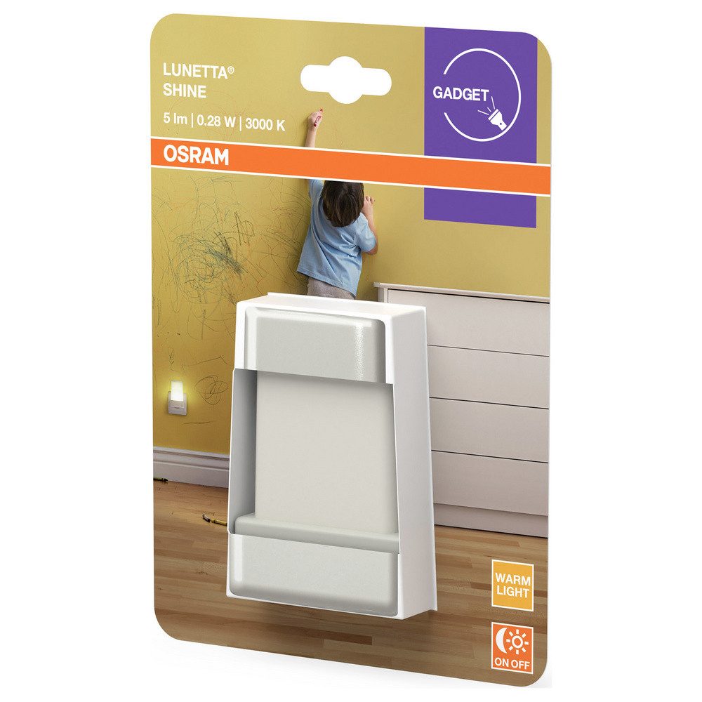 Osram Nachtlicht OSRAM HOMELIGHTING Lunetta Shine White 4099854530654 LED-Nachtlicht