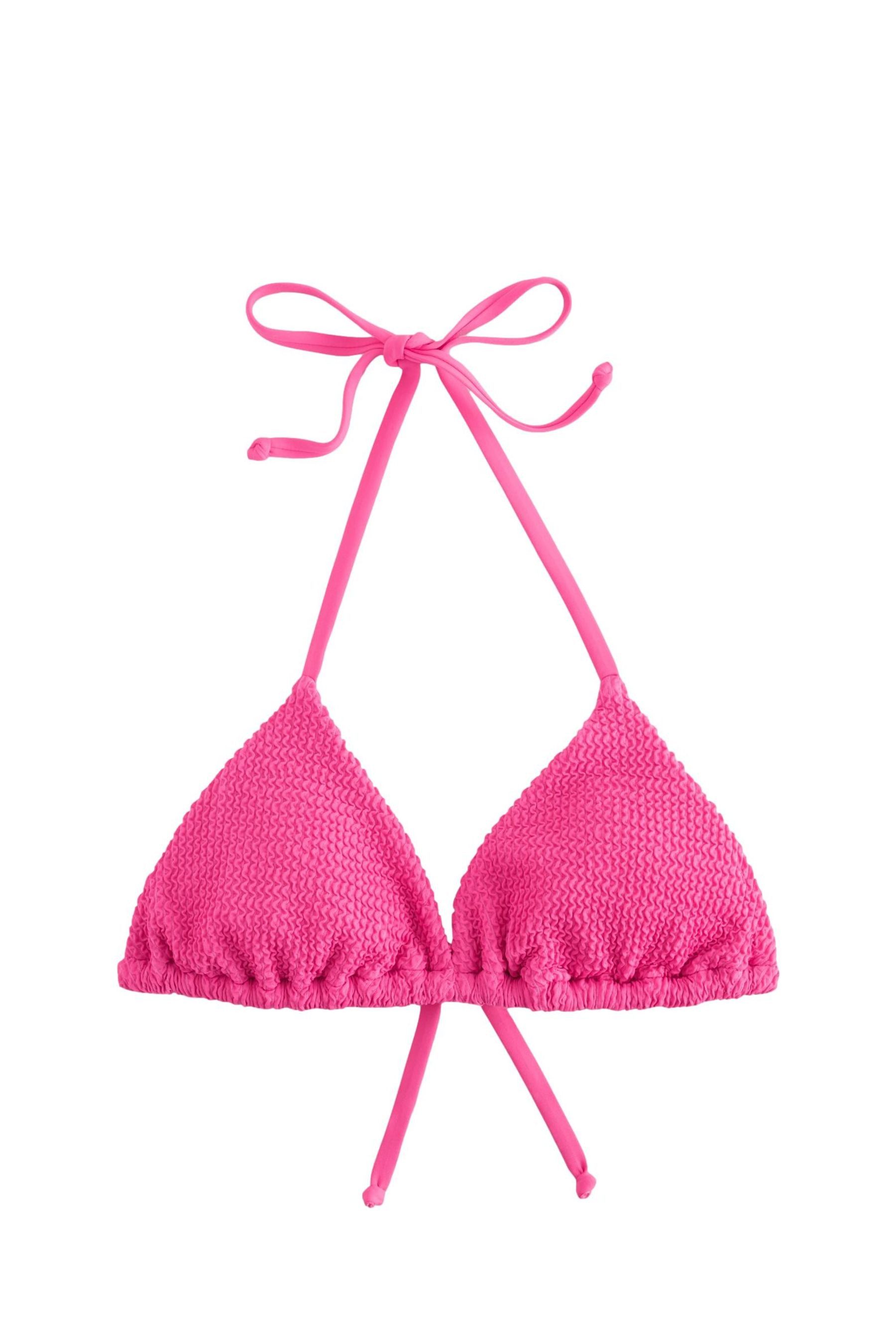 self Triangel-Bikini-Top Self. Triangel-Bikinioberteil in Knitteroptik (1-St)