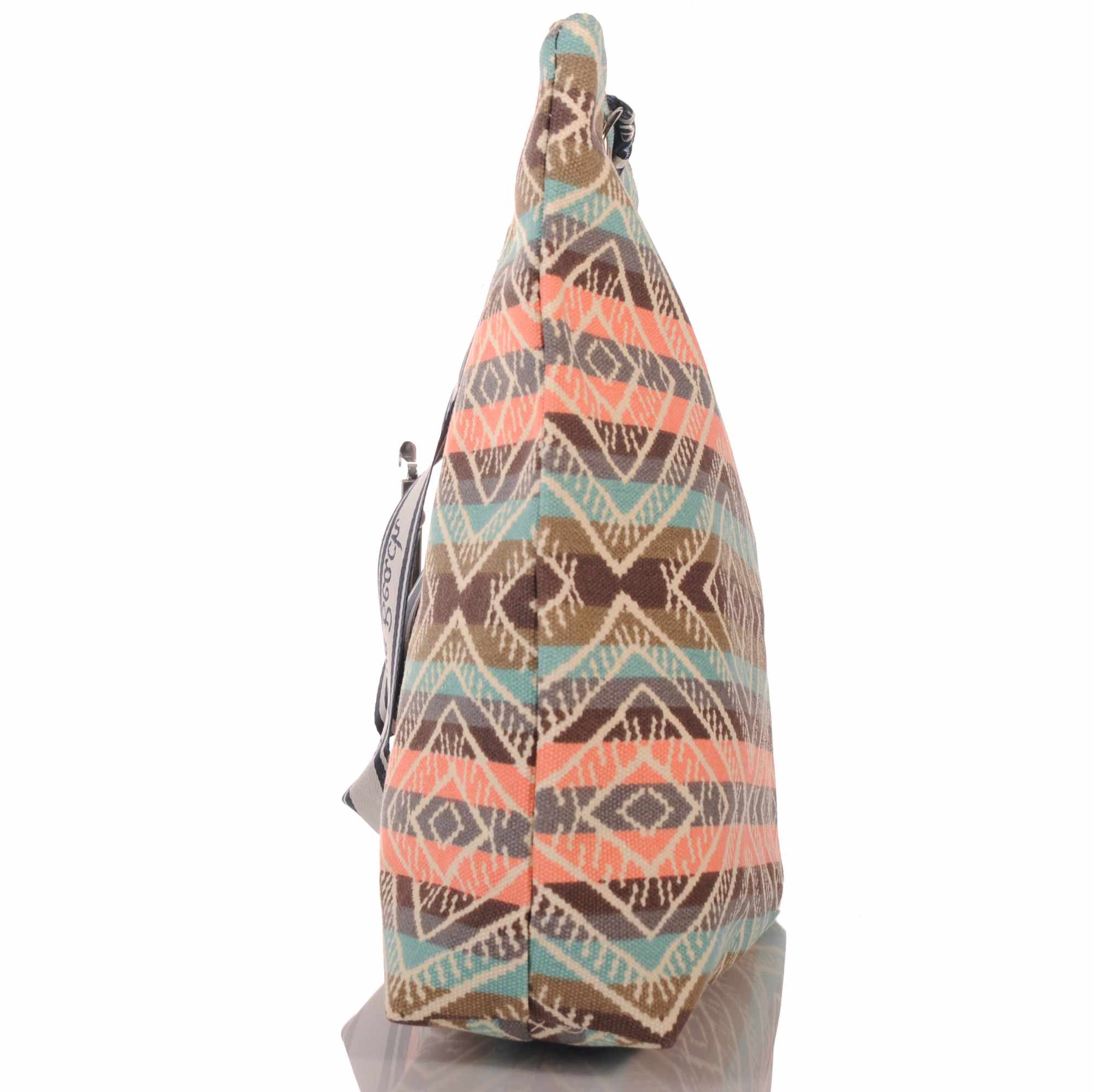 KMISSO Umhängetasche Strandtasche im Boho-Look mit Ethno-Design 30749 (1-tlg), im eleganten Look
