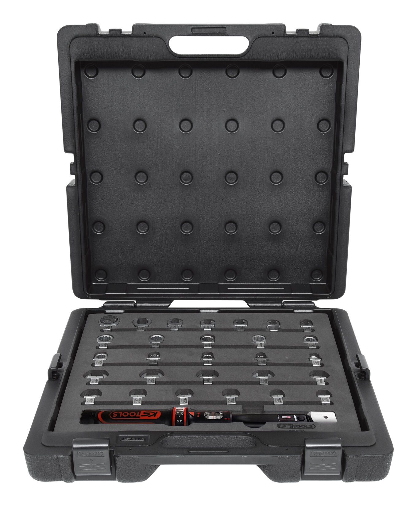 KS Tools Drehmomentschlüssel (29 St), 9 x 12 mm Drehmoment-Werkzeug-Satz, 29-teilig 10-50 Nm