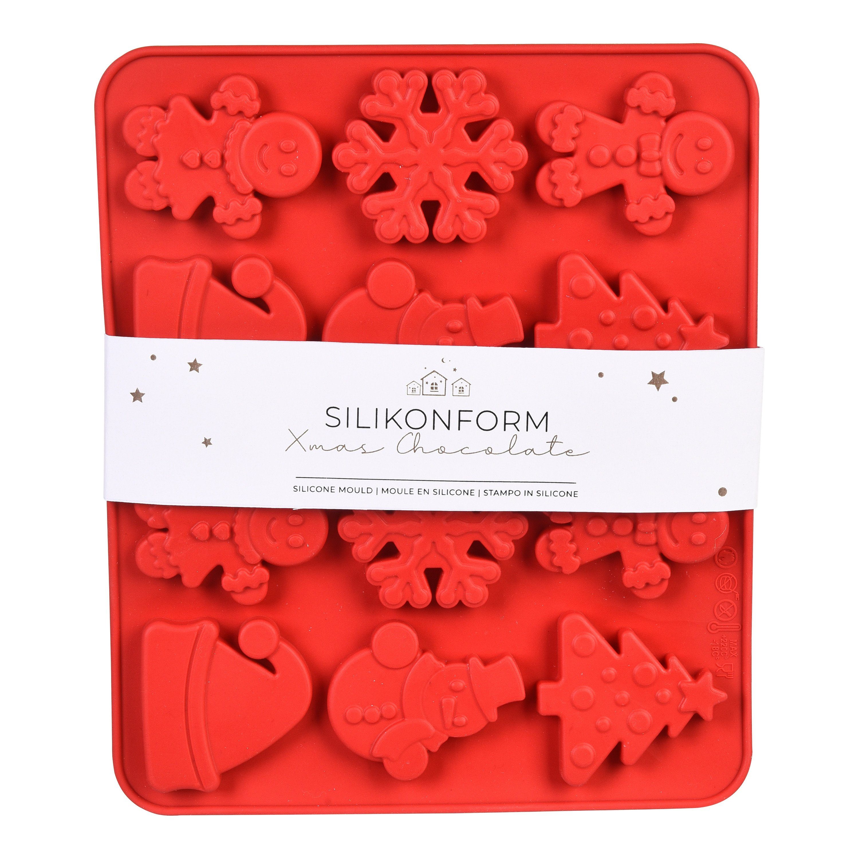 Depot Backform Silikon-Backform Xmas (Packung) Chocolate