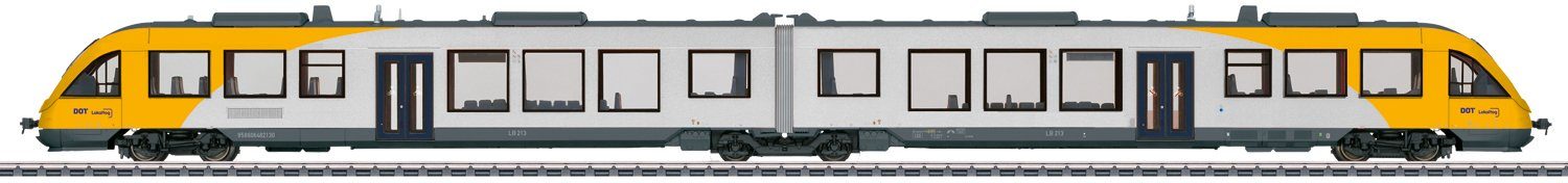 Märklin Personenwagen Dieseltriebwagen Baureihe 648.2 - 37715, Spur H0, mit Licht- und Soundeffekten; Made in Europe