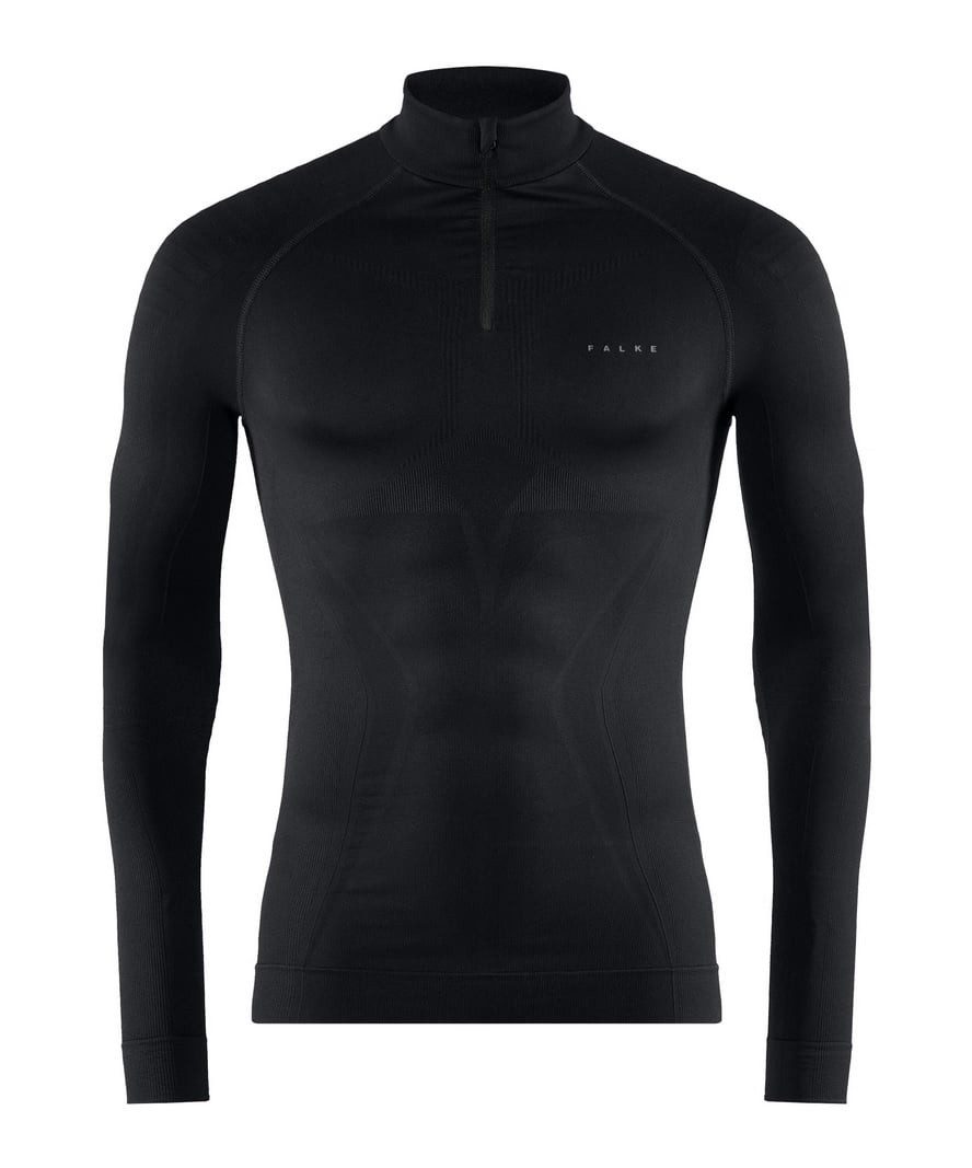 Unterziehshirt Falke Herren Shirt Maximum Warm Zip Shirt Tight 33536