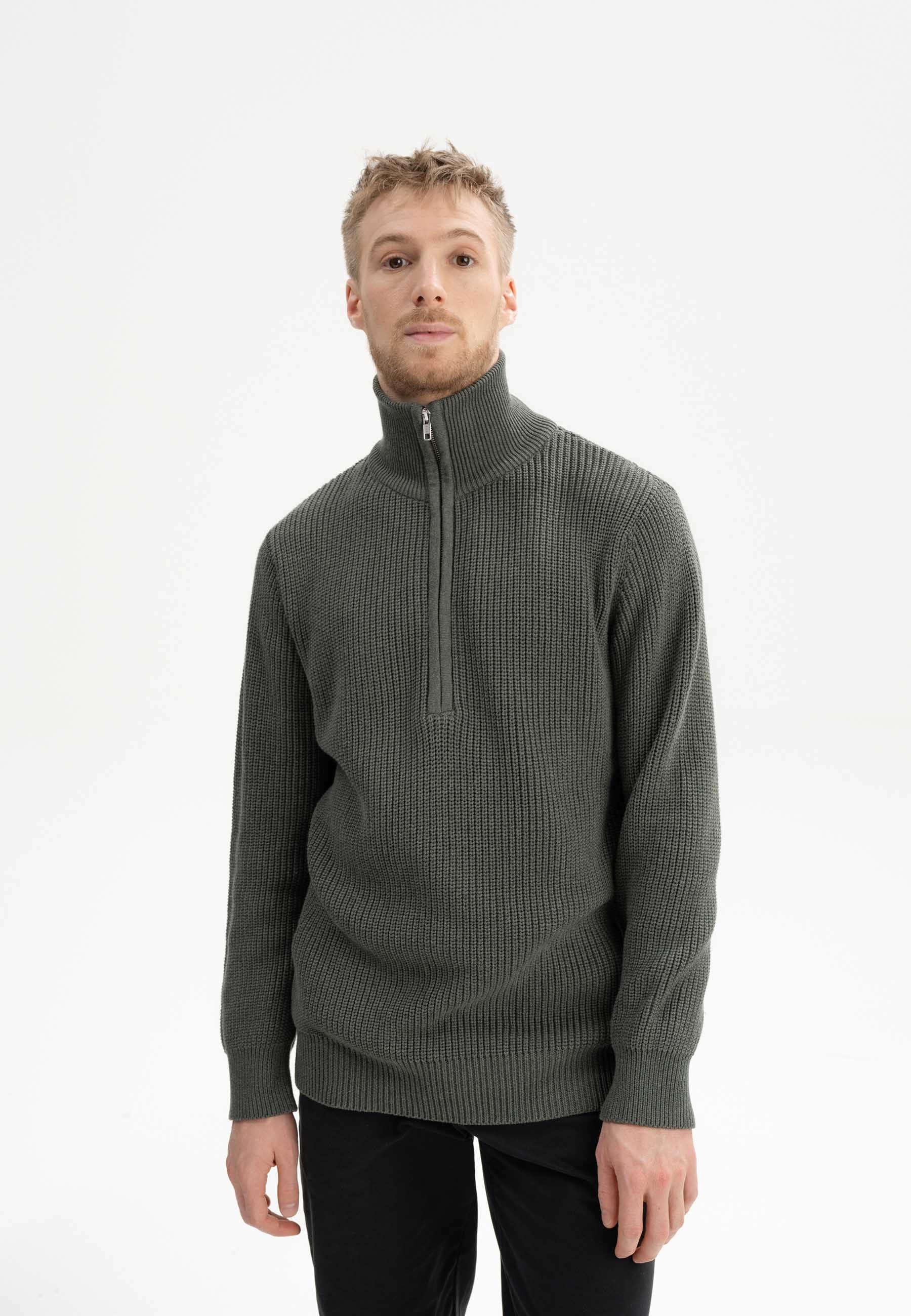 Strickpullover Rippstrick Troyer Style UDAI