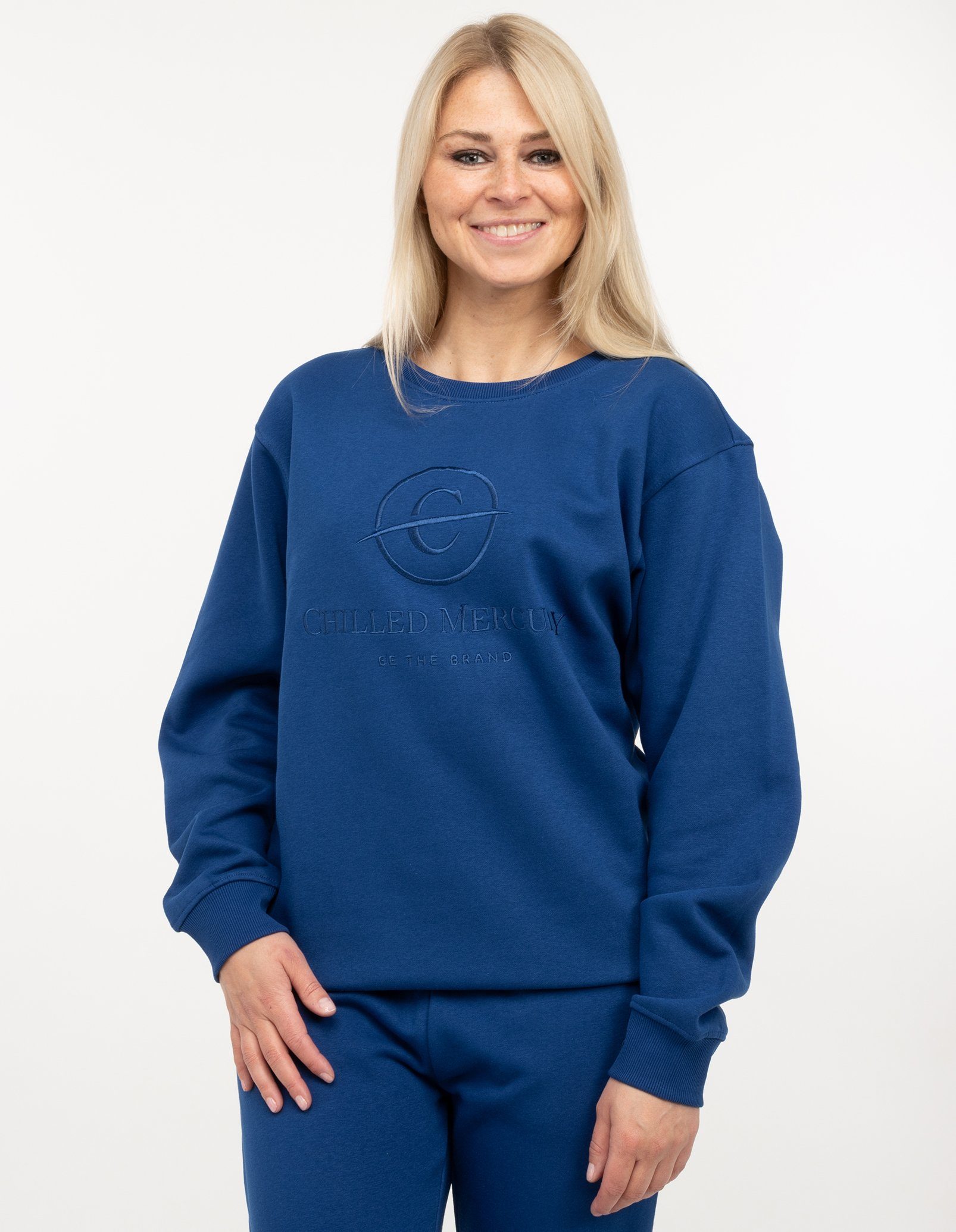 Chilled Mercury Damen / Pullover Sweatshirt Blau