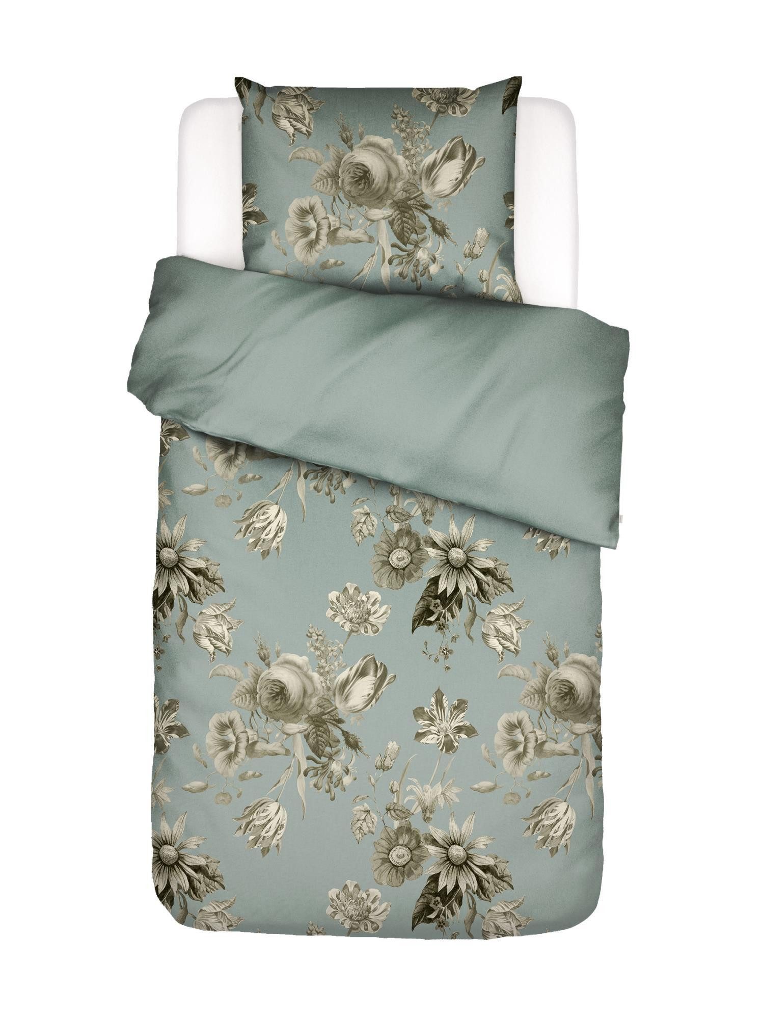 Essenza Bettwäsche Florean, Satin, 2 teilig, mit floralem Muster