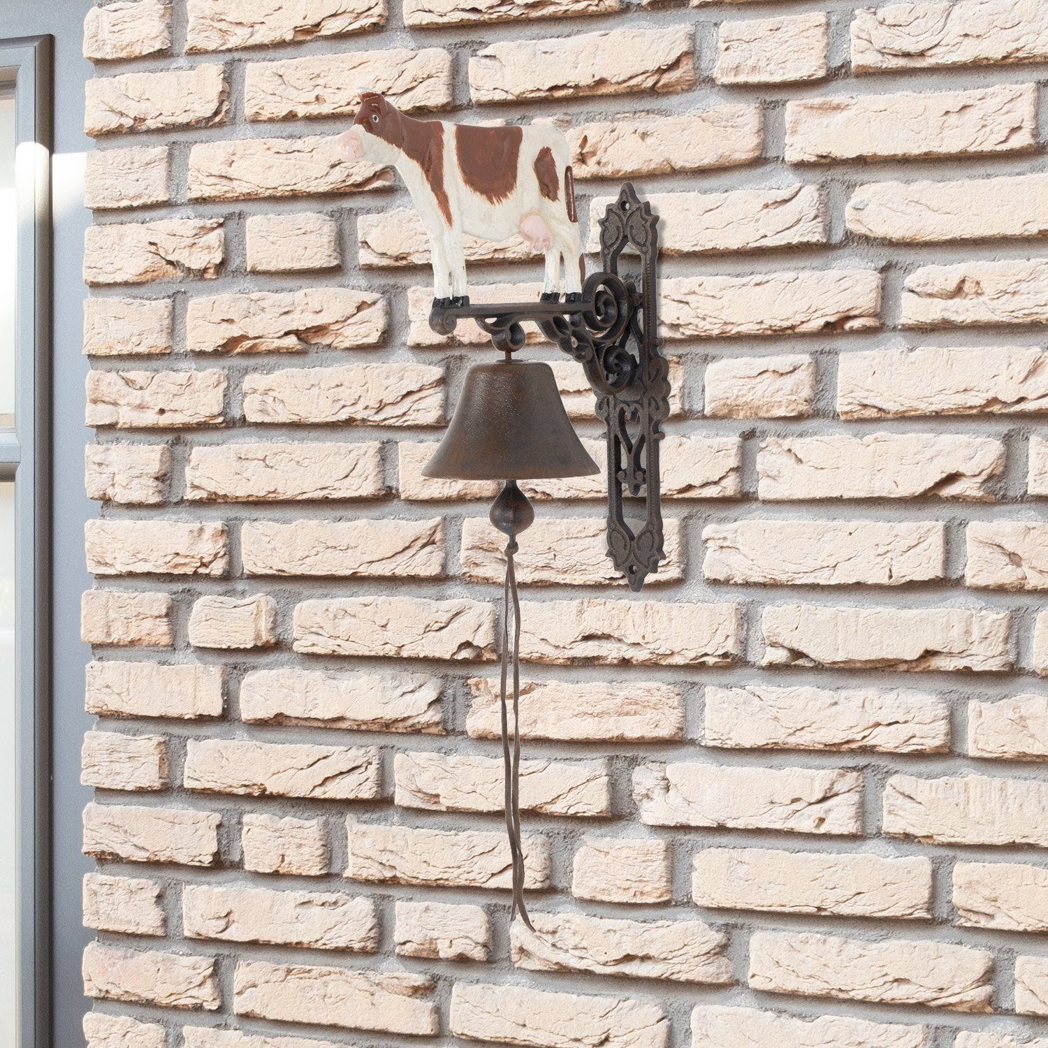 Moritz Gartenfigur Glocke Kuh, (Wandglocke), Gusseisen günstig online kaufen