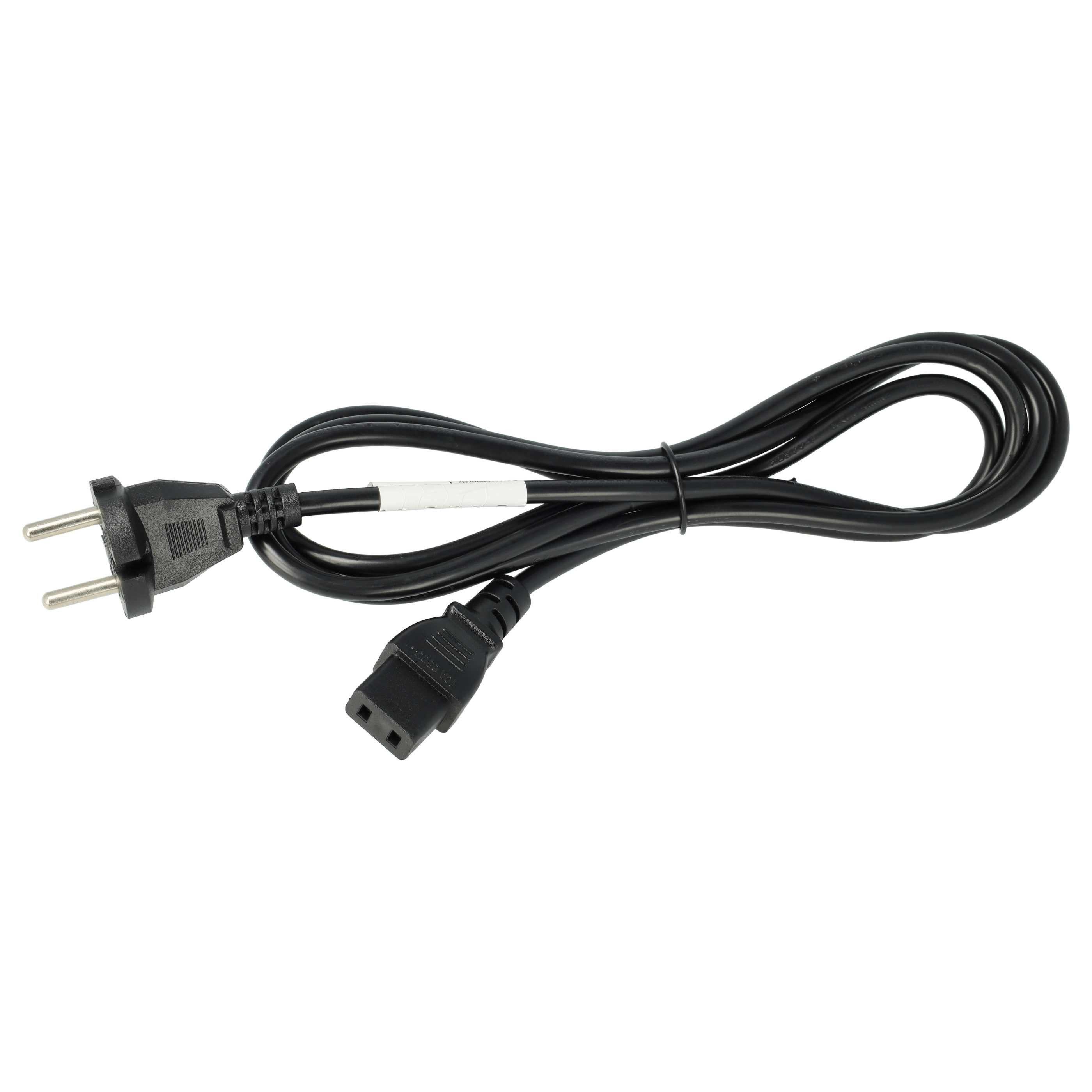 vhbw passend für Roland HP-7700, HP-800, HP-900, HS-10, HS-60, HS-80, Stromkabel