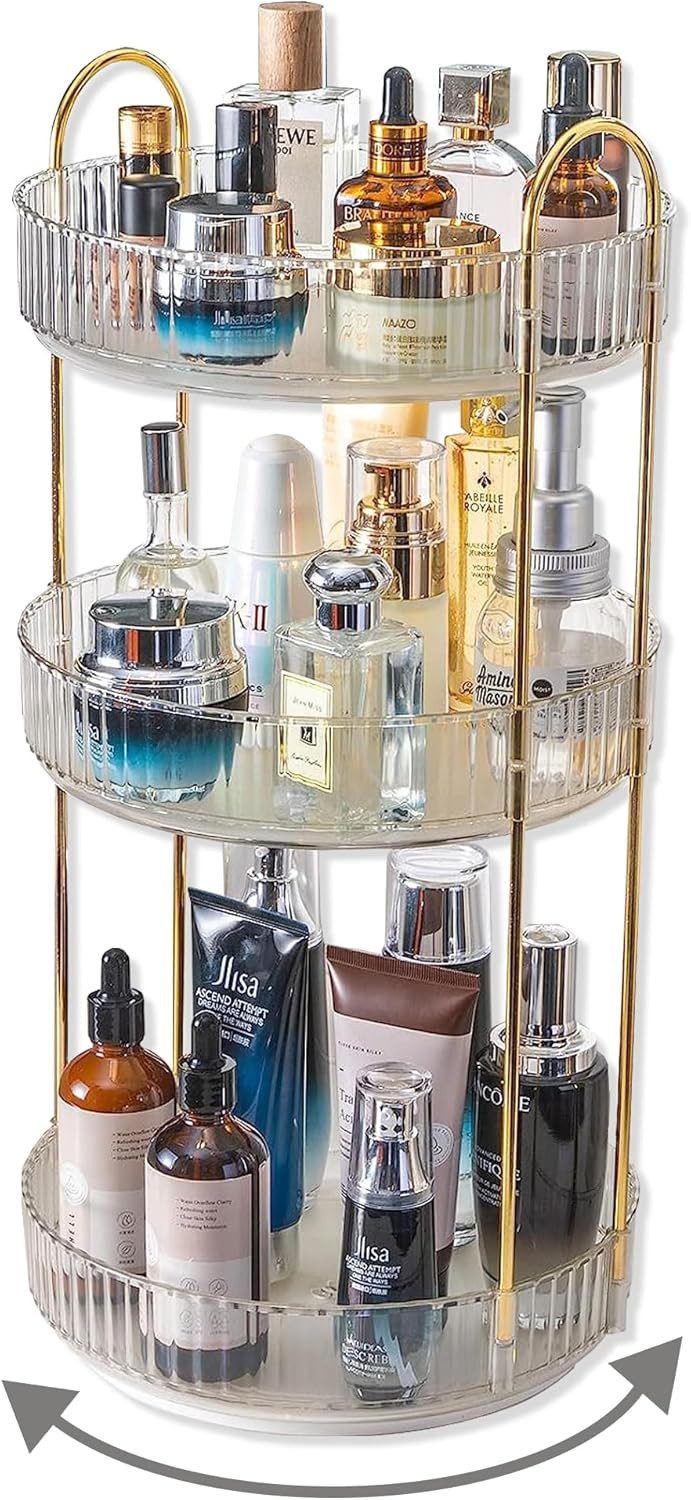 Make-Up Organizer Make-up-Organizer Kosmetik-Organizer mit 2 und 3 Etagen